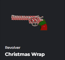 CHRISTMAS WRAP REVOLVER / CHRISTMAS WRAP REV - DA HOOD / DH / DAHOOD