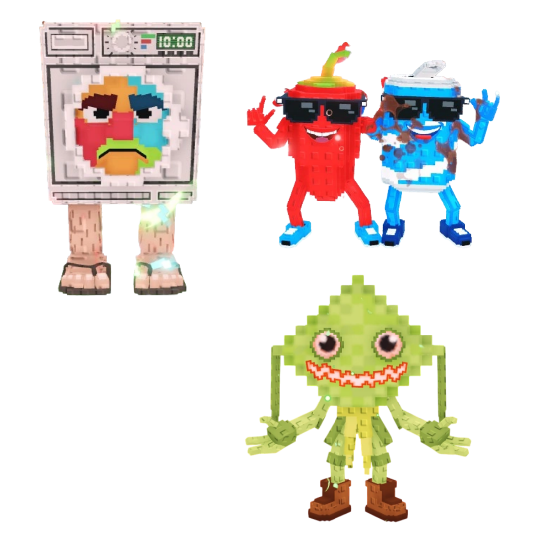 [BUNDLE] - 🖐️ 1x Lavadorito Spinito 🖐️ 1x Swaggy Bros 🖐️ 1x Ketupat Kepat