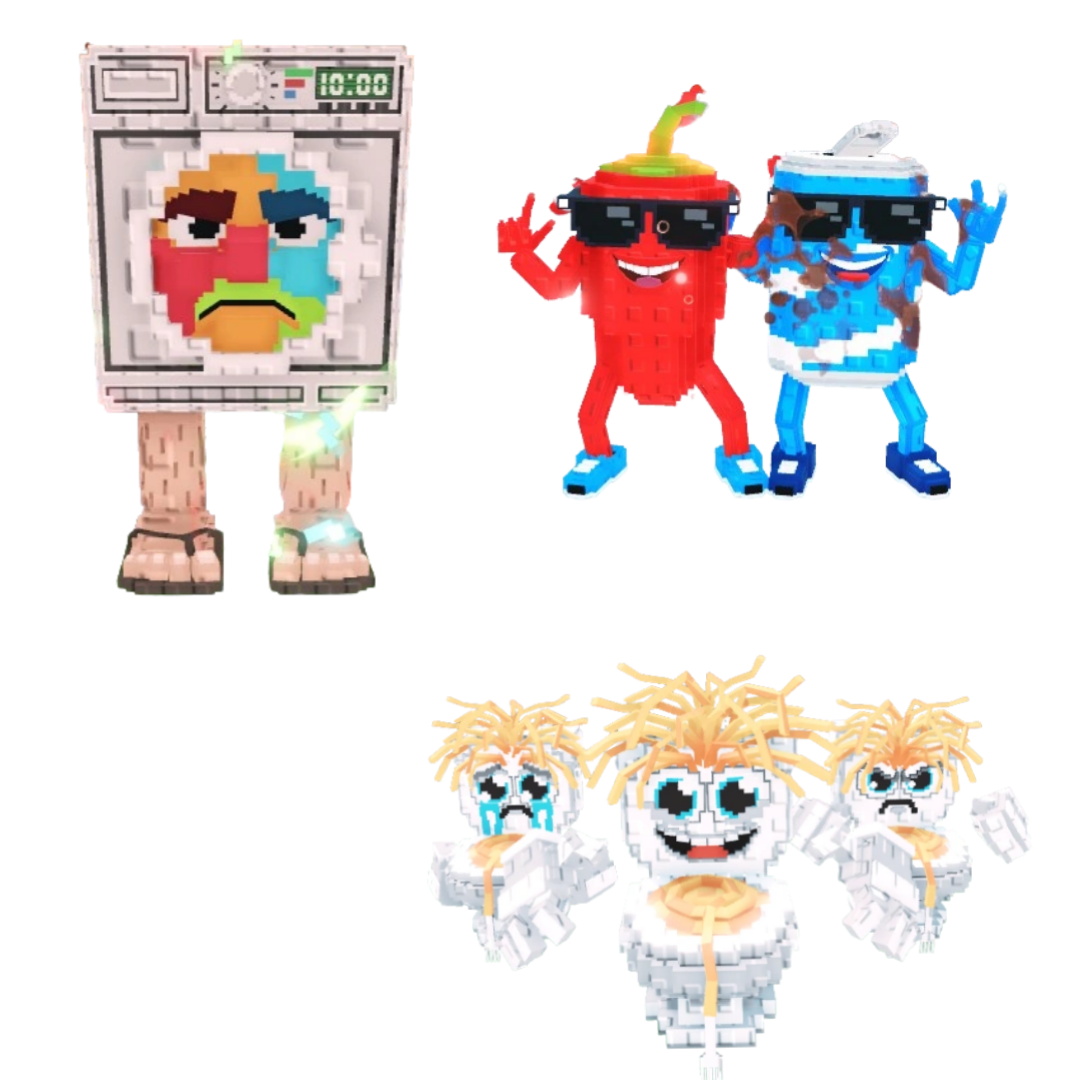 [BUNDLE] - ✋ 1x Lavadorito Spinito ✋ 1x Swaggy Bros ✋ 1x Los Spaghettis