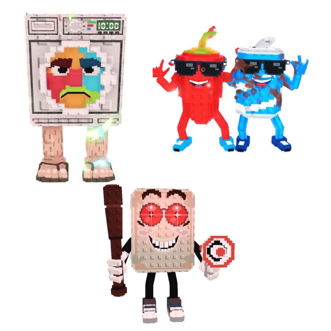 [BUNDLE] - ✌️ 1x Lavadorito Spinito ✌️ 1x Swaggy Bros ✌️ 1x Tang Tang Keletang