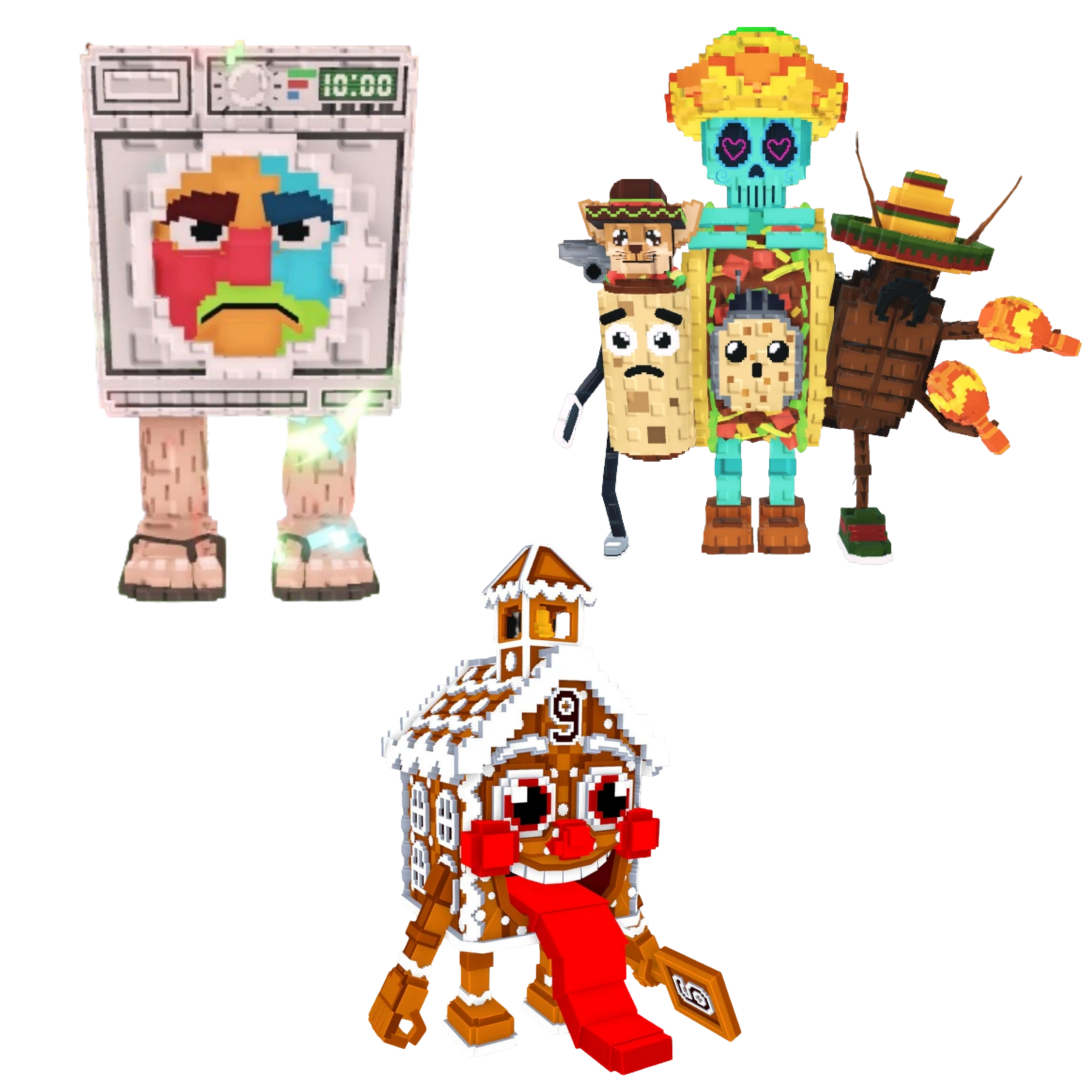 [BUNDLE] - 🤟 1x Lavadorito Spinito 🤟 1x La Taco Combinasion 🤟 1x La Ginger Sekolah