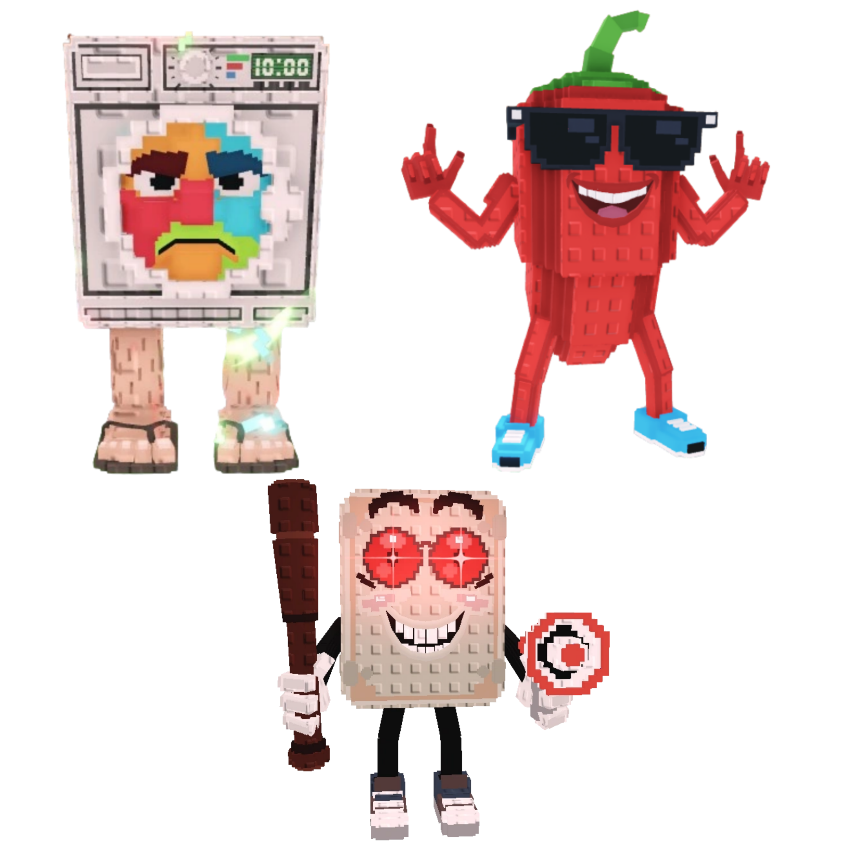 [BUNDLE] - 👓 1x Lavadorito Spinito 👓 1x Chillin Chil 👓 1x Tang Tang Keletang