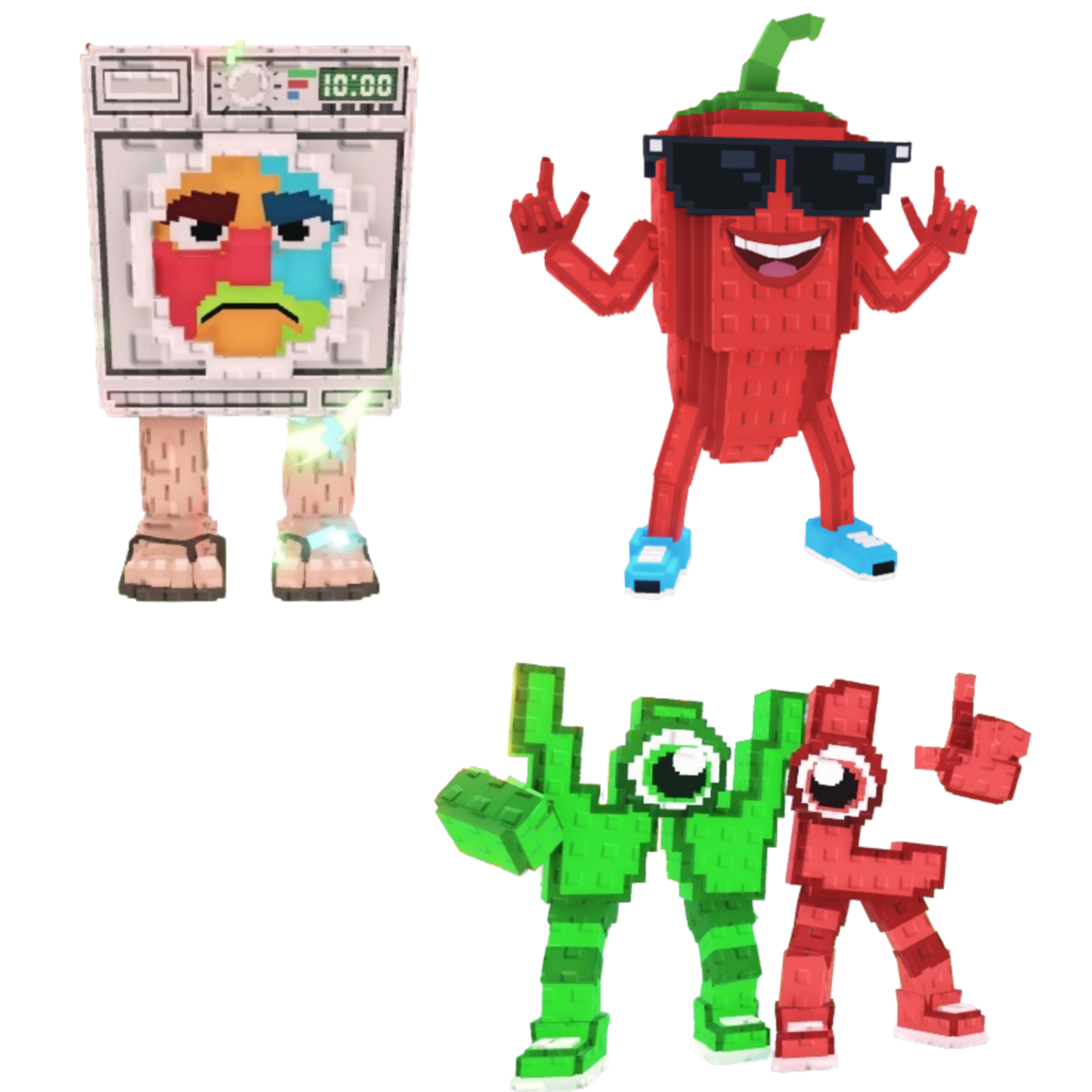 [BUNDLE] - 🥽 1x Lavadorito Spinito 🥽 1x Chillin Chil 🥽 1x W or L (WorL)