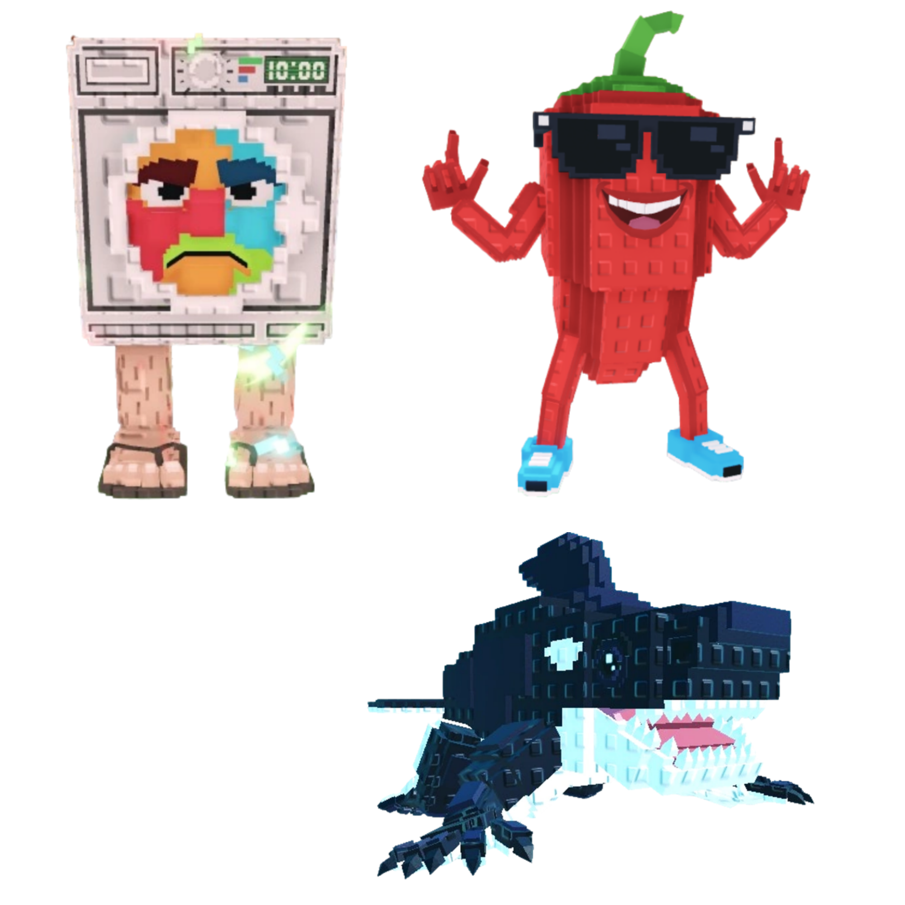 [BUNDLE] - 🦺 1x Lavadorito Spinito 🦺 1x Chillin Chil 🦺 1x Orcaledon