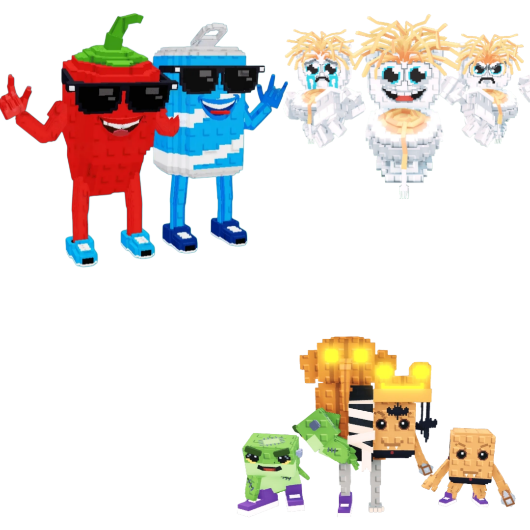 [BUNDLE] - 😎 1x Swaggy Bros 😎 1x Los Spaghettis 😎 1x Los Spooky Combinasionas