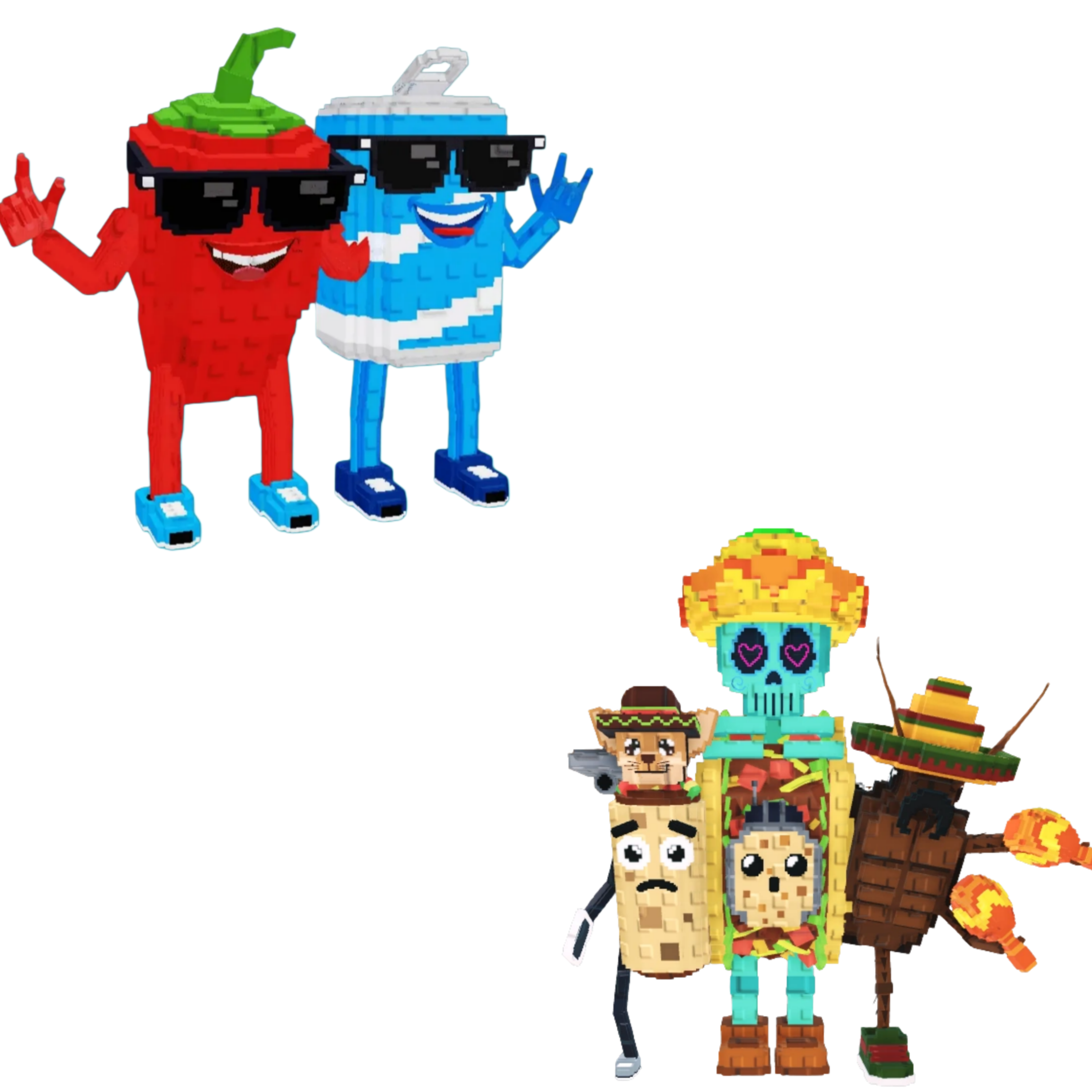 [BUNDLE] - 😳 1x Swaggy Bros 😳 1x La Taco Combinasion