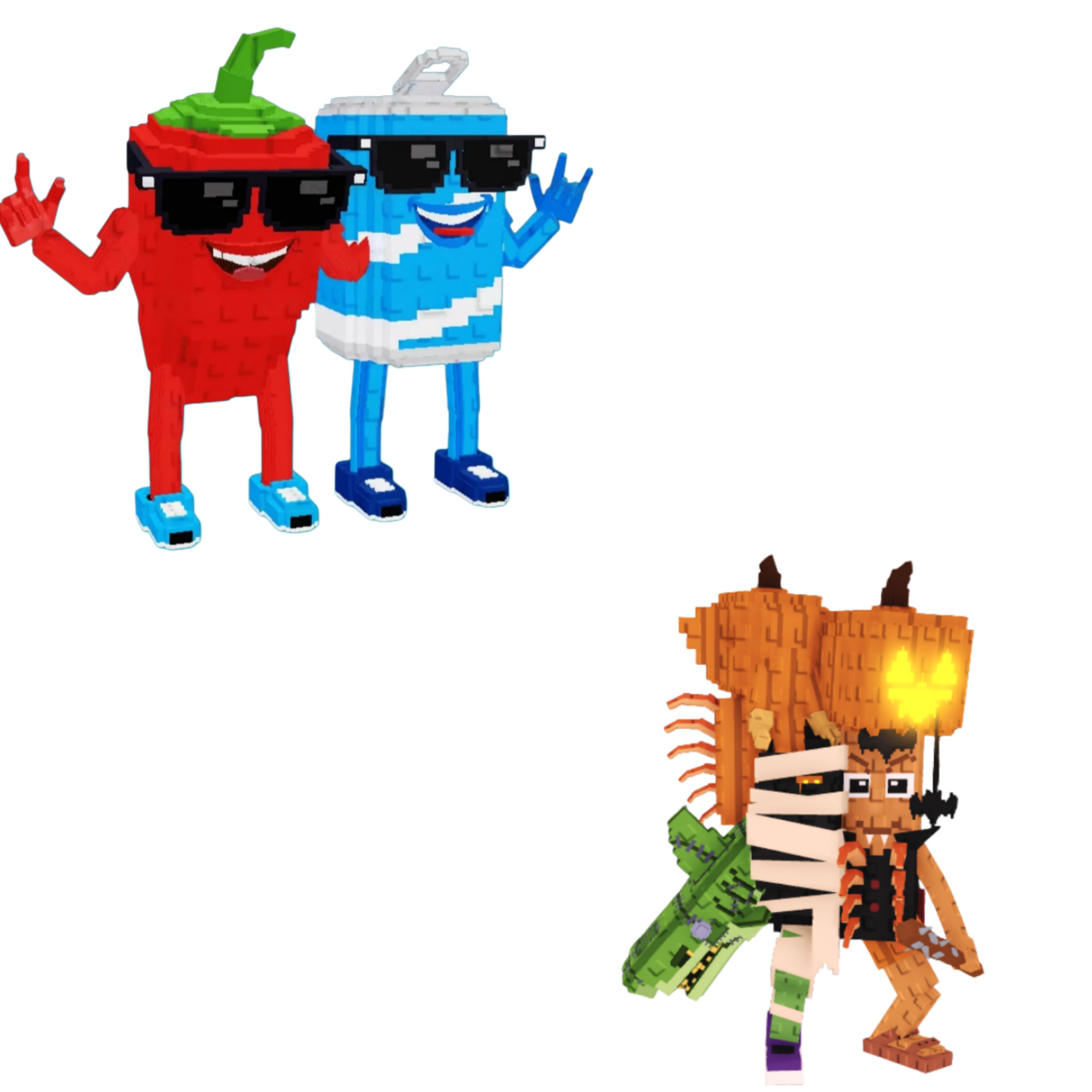 [BUNDLE] - 😈 1x Swaggy Bros 😈 1x La Spooky Grande