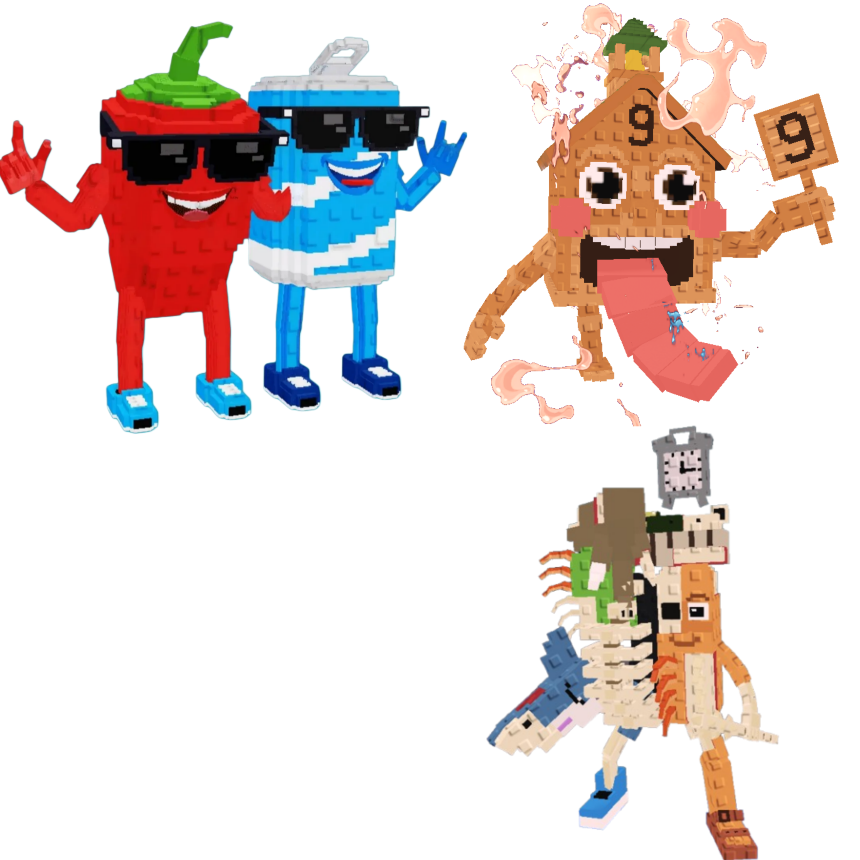 [BUNDLE] - 🦊 1x Swaggy Bros 🦊 1x La Extinct Grande 🦊 1x Esok Sekolah