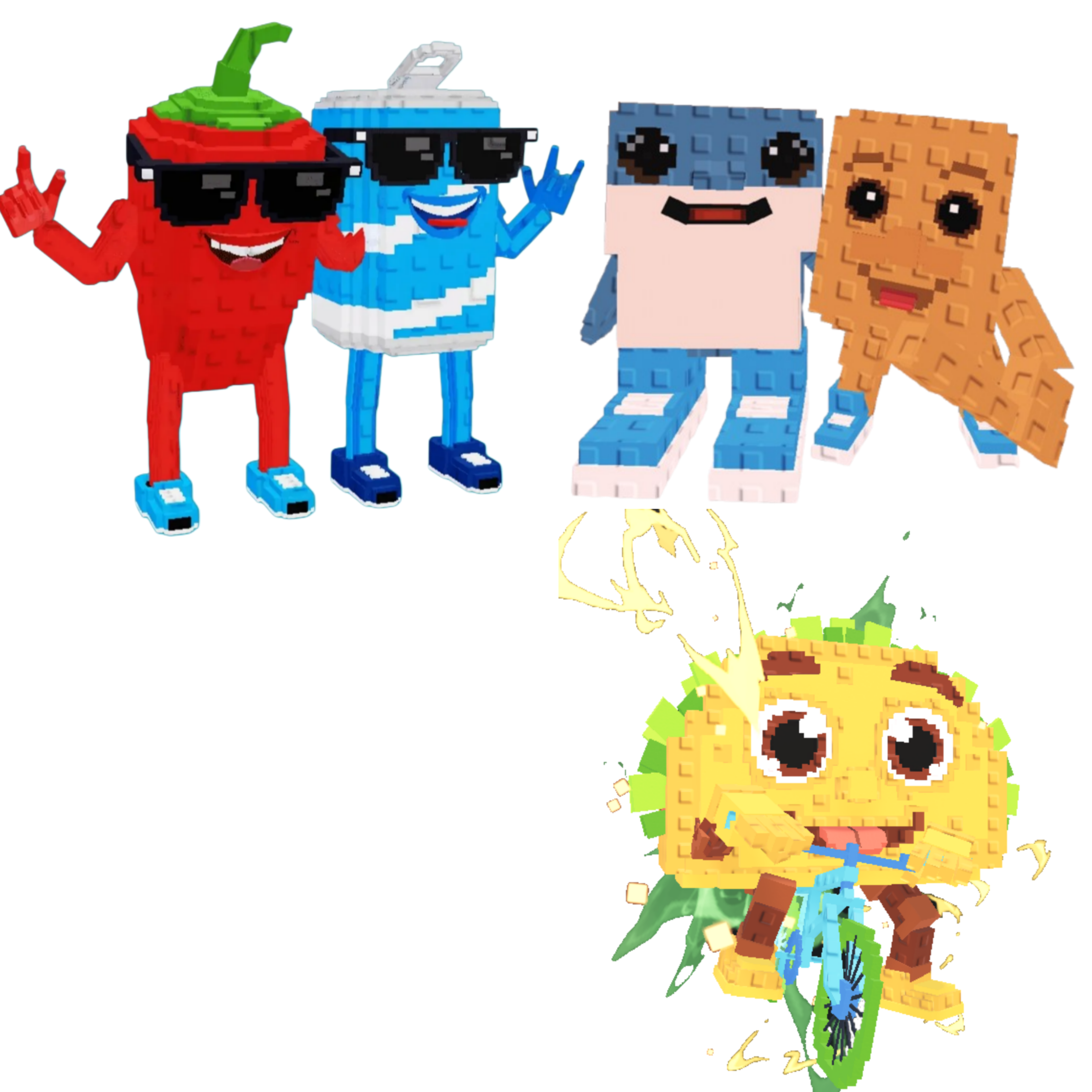 [BUNDLE] - 🐎 1x Swaggy Bros 🐎 1x Tacorita Bicicleta 🐎 1x Los Bros