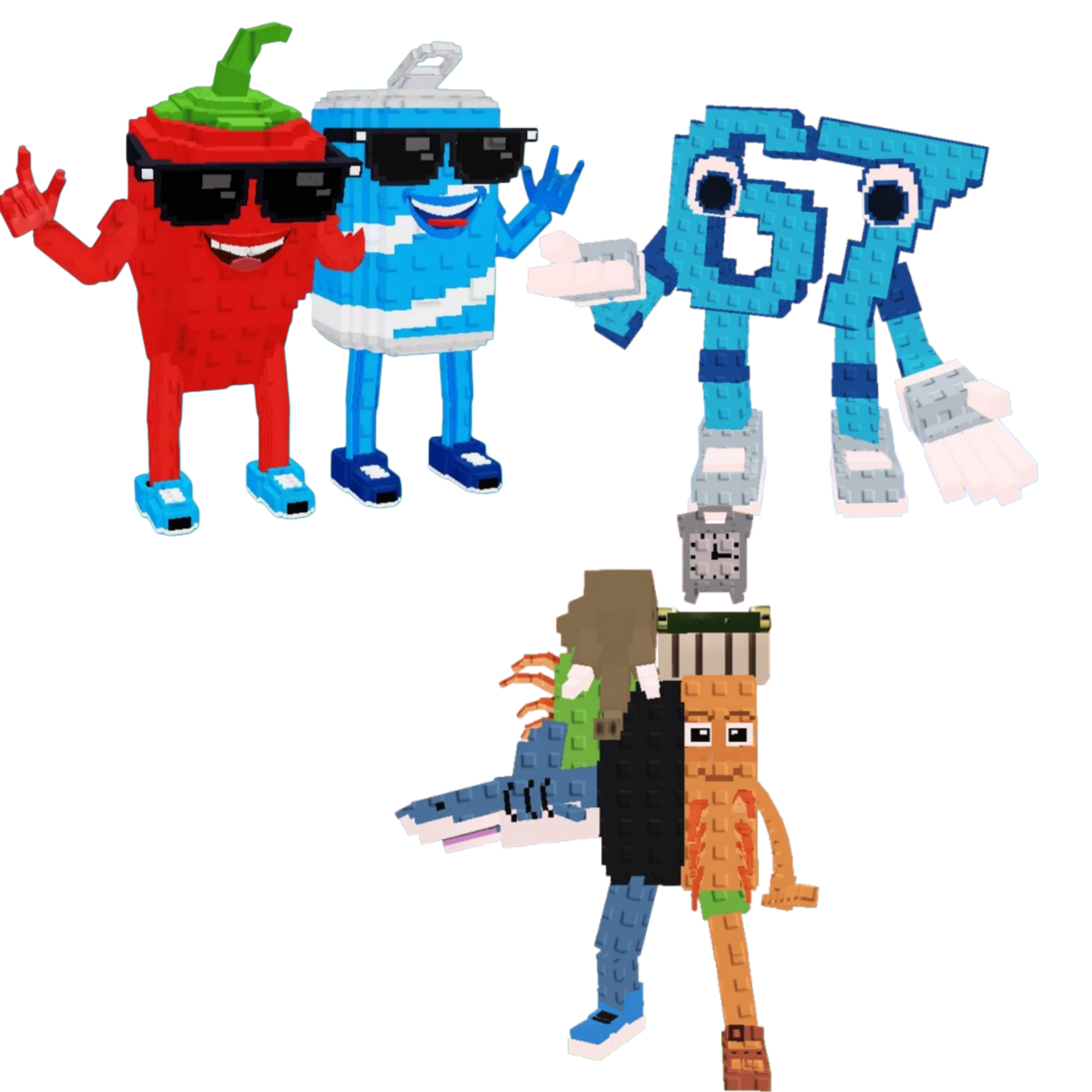 [BUNDLE] - 🐄 1x Swaggy Bros 🐄 1x La Grande Combinasion 🐄 1x 67 (Six Seven)