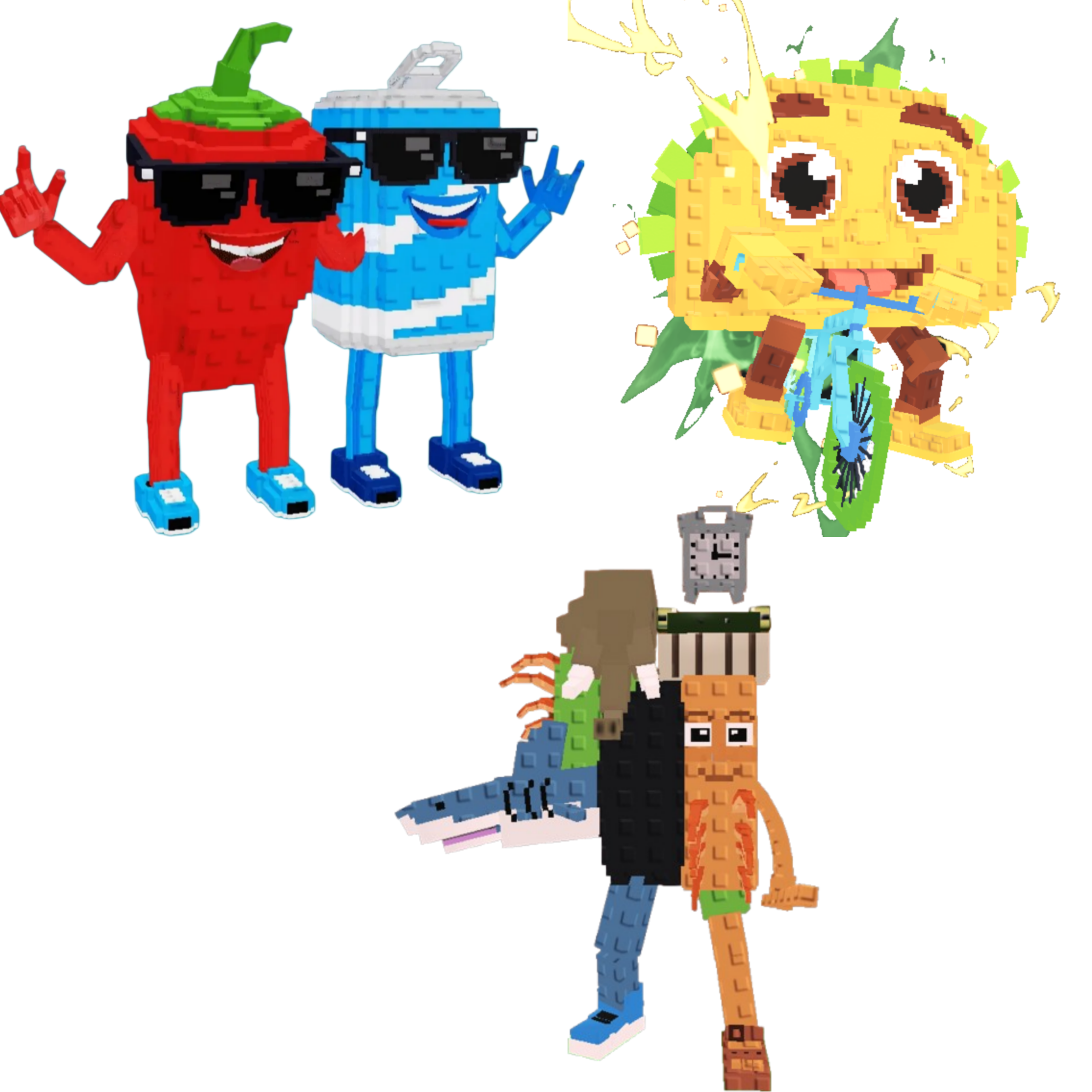 [BUNDLE] - 🐗 1x Swaggy Bros 🐗 1x Tacorita Bicicleta 🐗 1x La Grande Combinasion