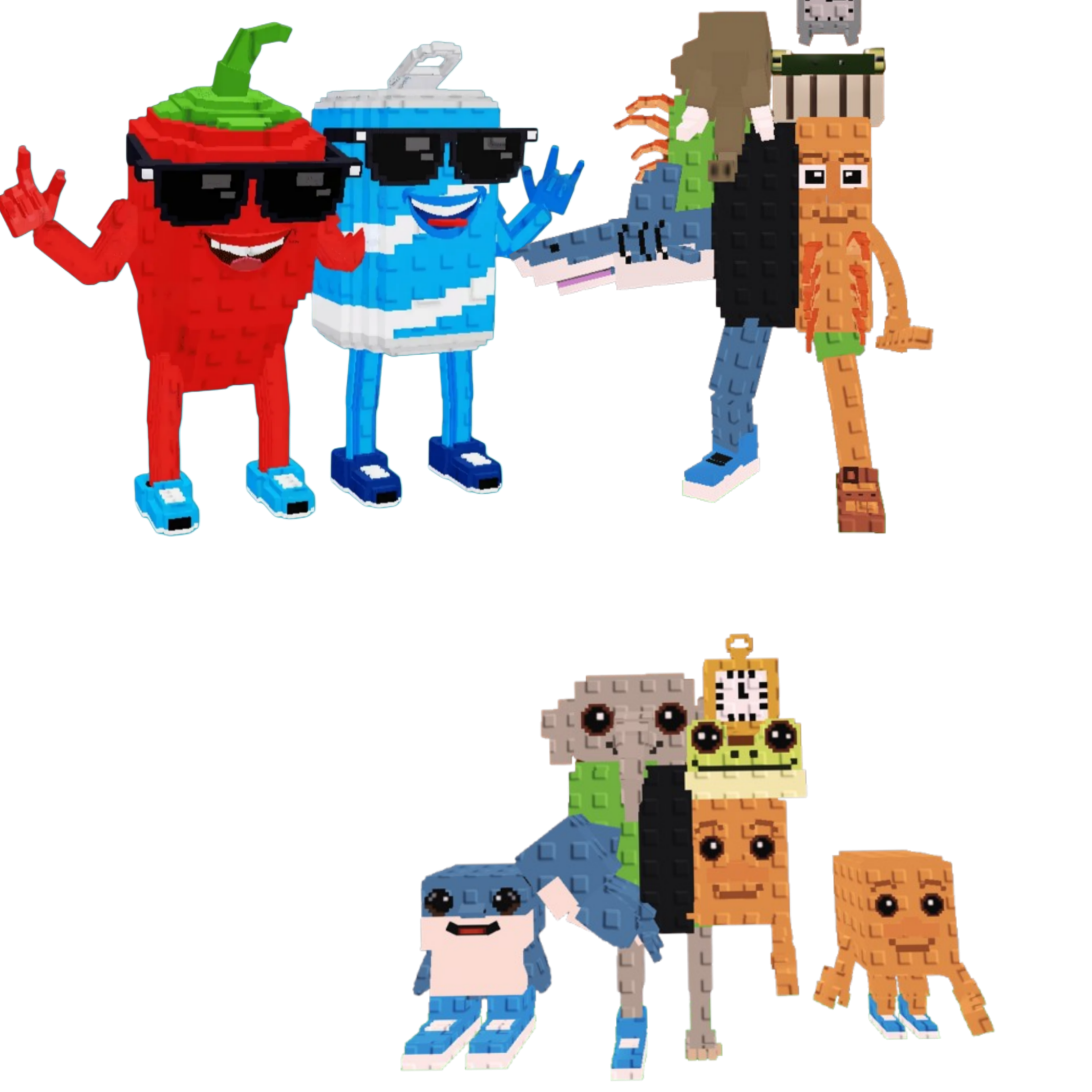 [BUNDLE] - 🐐 1x Swaggy Bros 🐐 1x La Grande Combinasion 🐐 1x Los Combinasionas