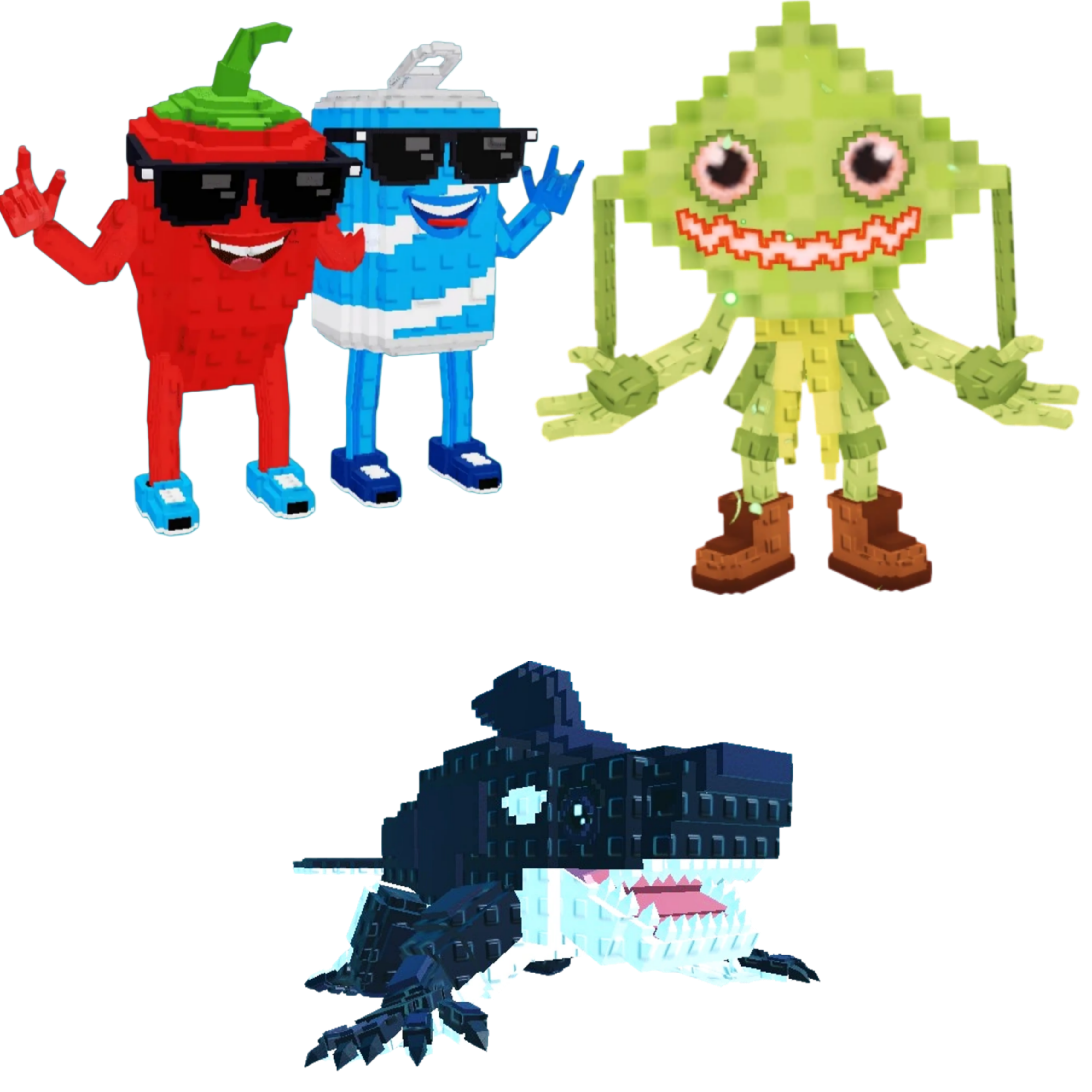 [BUNDLE] - 🐁 1x Swaggy Bros 🐁 1x Ketupat Kepat 🐁 1x Orcaledon