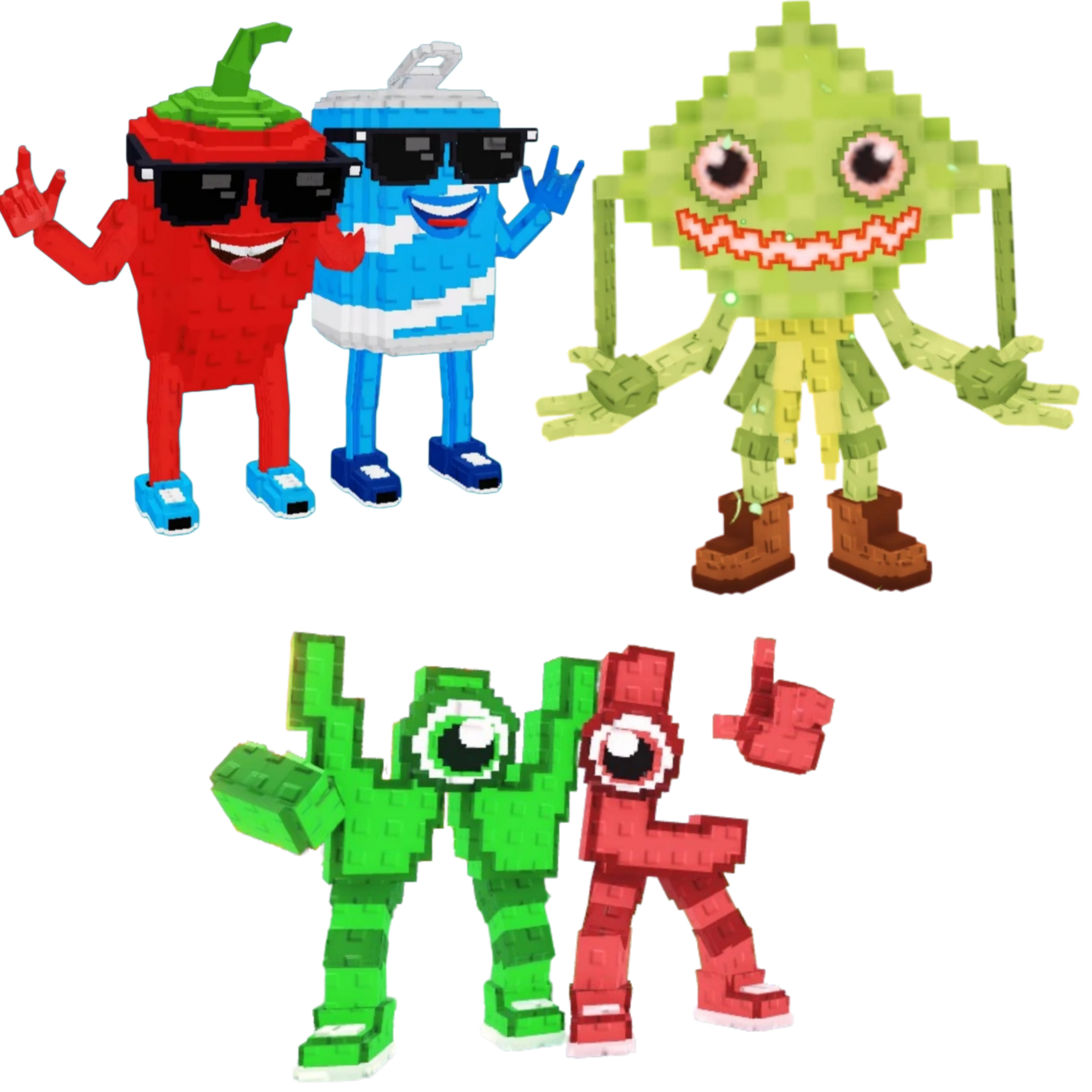 [BUNDLE] - 🐹 1x Swaggy Bros 🐹 1x Ketupat Kepat 🐹 1x W or L (WorL)