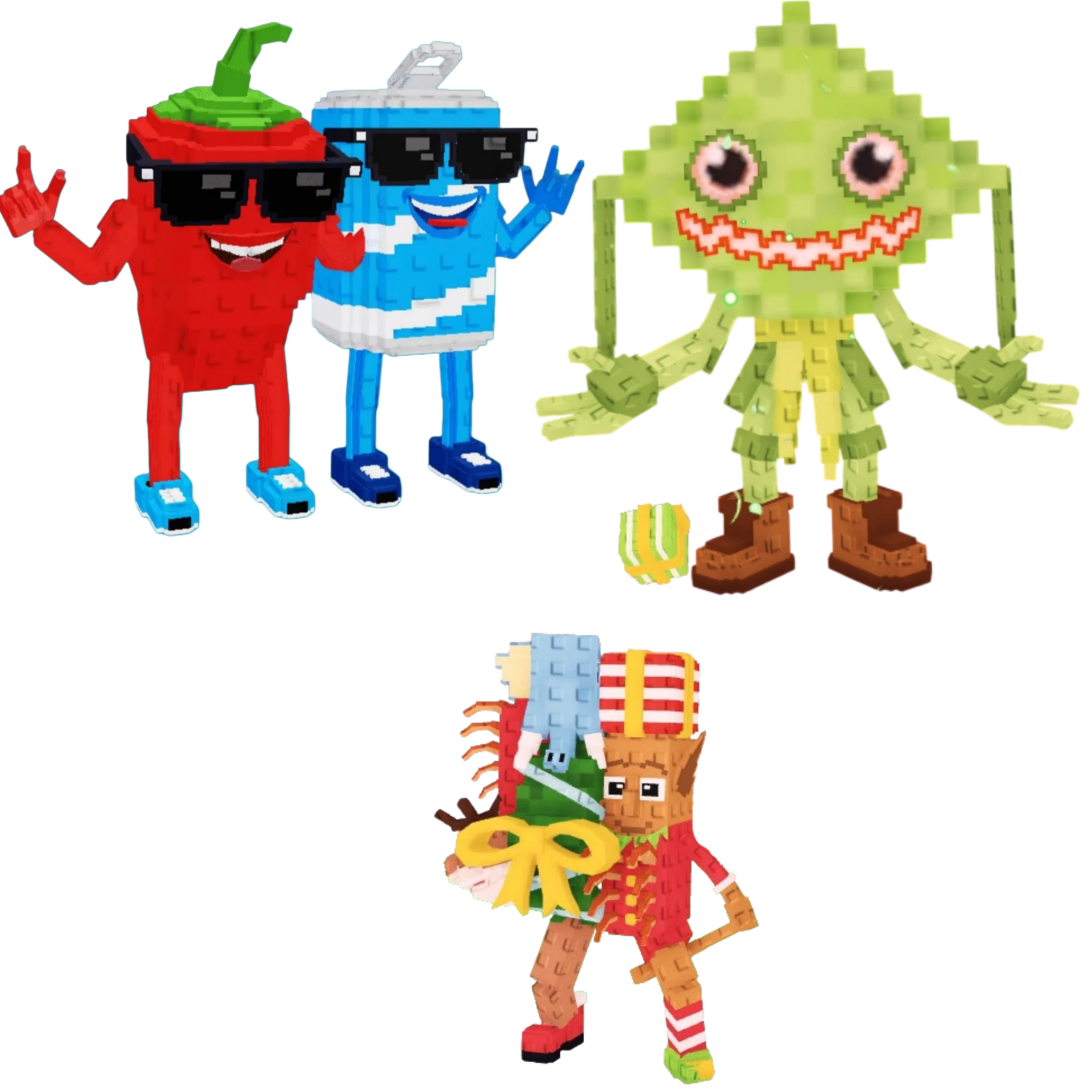 [BUNDLE] - 🐰 1x Swaggy Bros 🐰 1x Ketupat Kepat 🐰 1x La Jolly Grande
