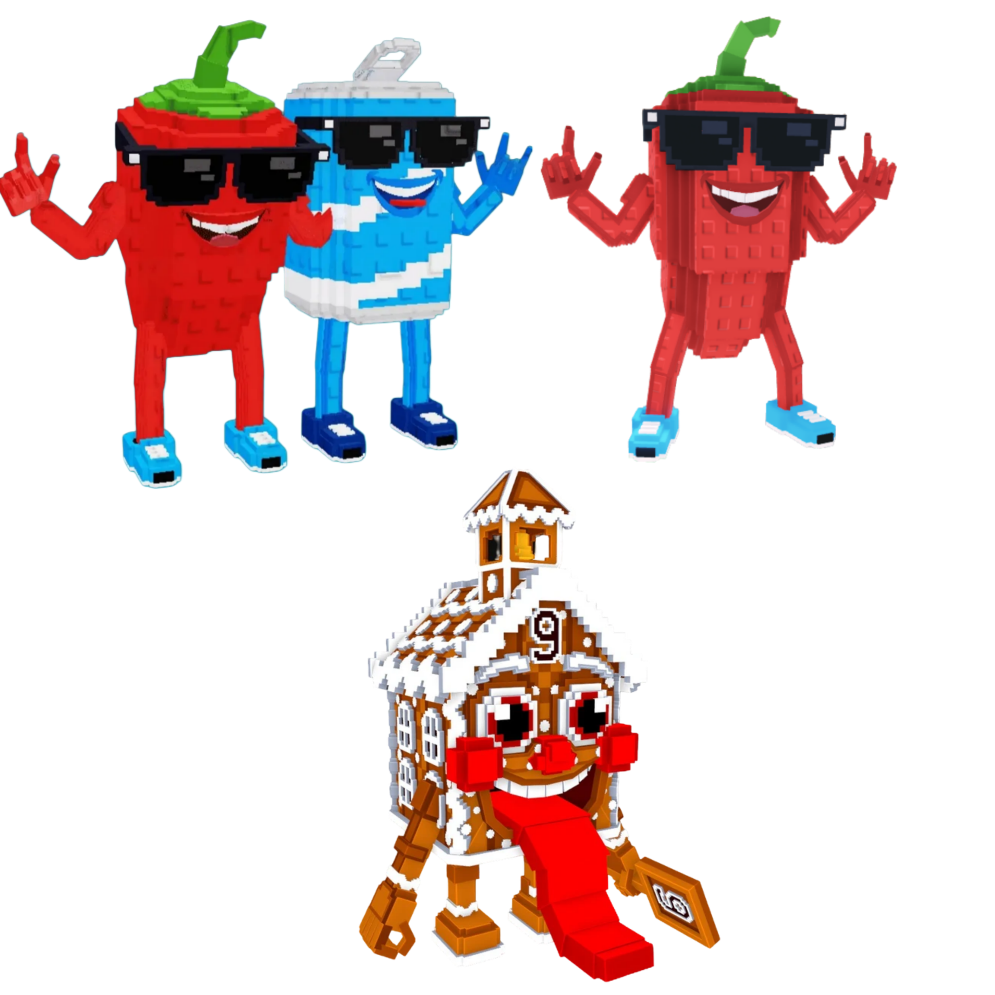 [BUNDLE] - 🦘1x Swaggy Bros 🦘 1x Chillin Chili 🦘 1x La Ginger Sekolah