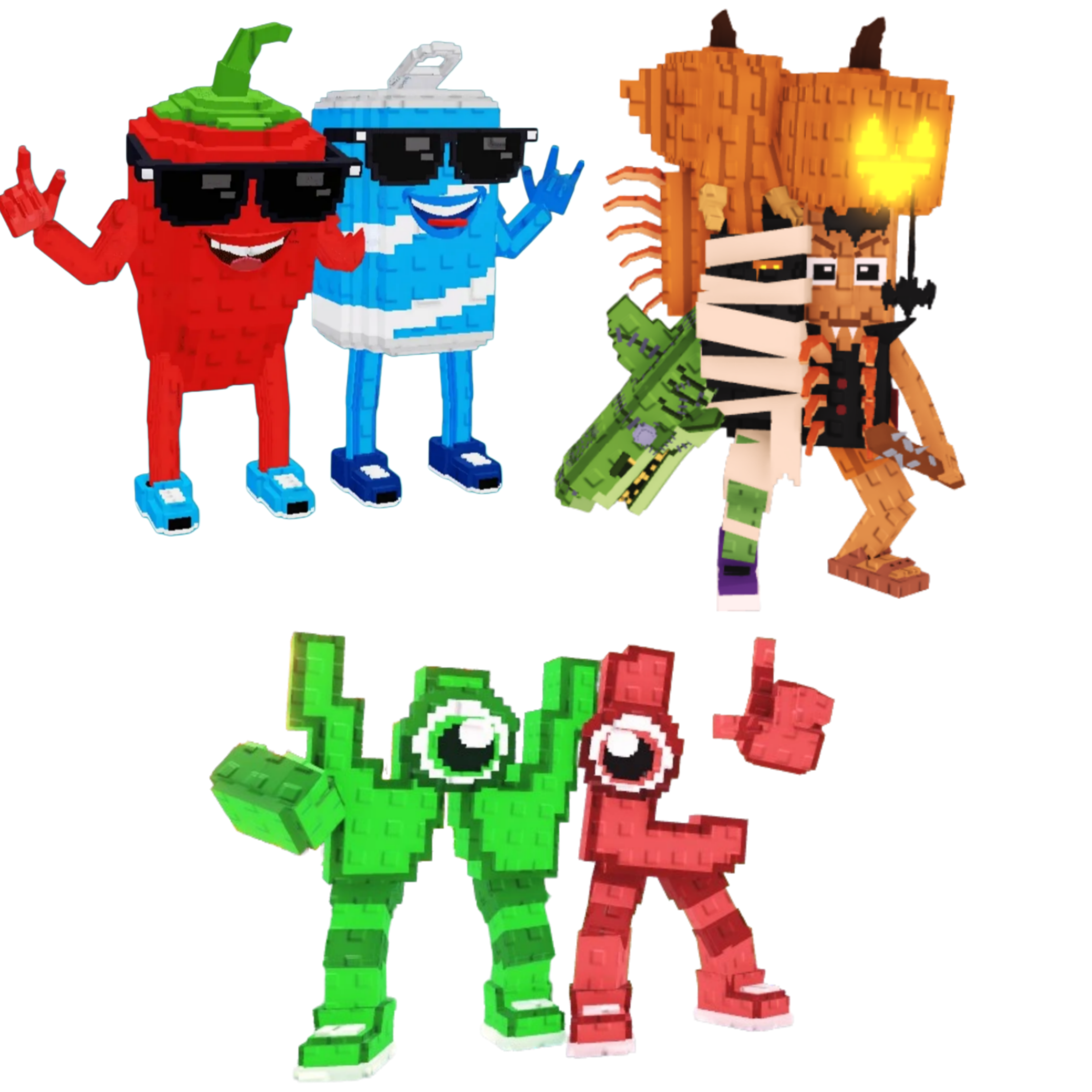 [BUNDLE] - 🐧1x Swaggy Bros 🐧 1x W or L (WorL) 🐧 1x La Spooky Grande