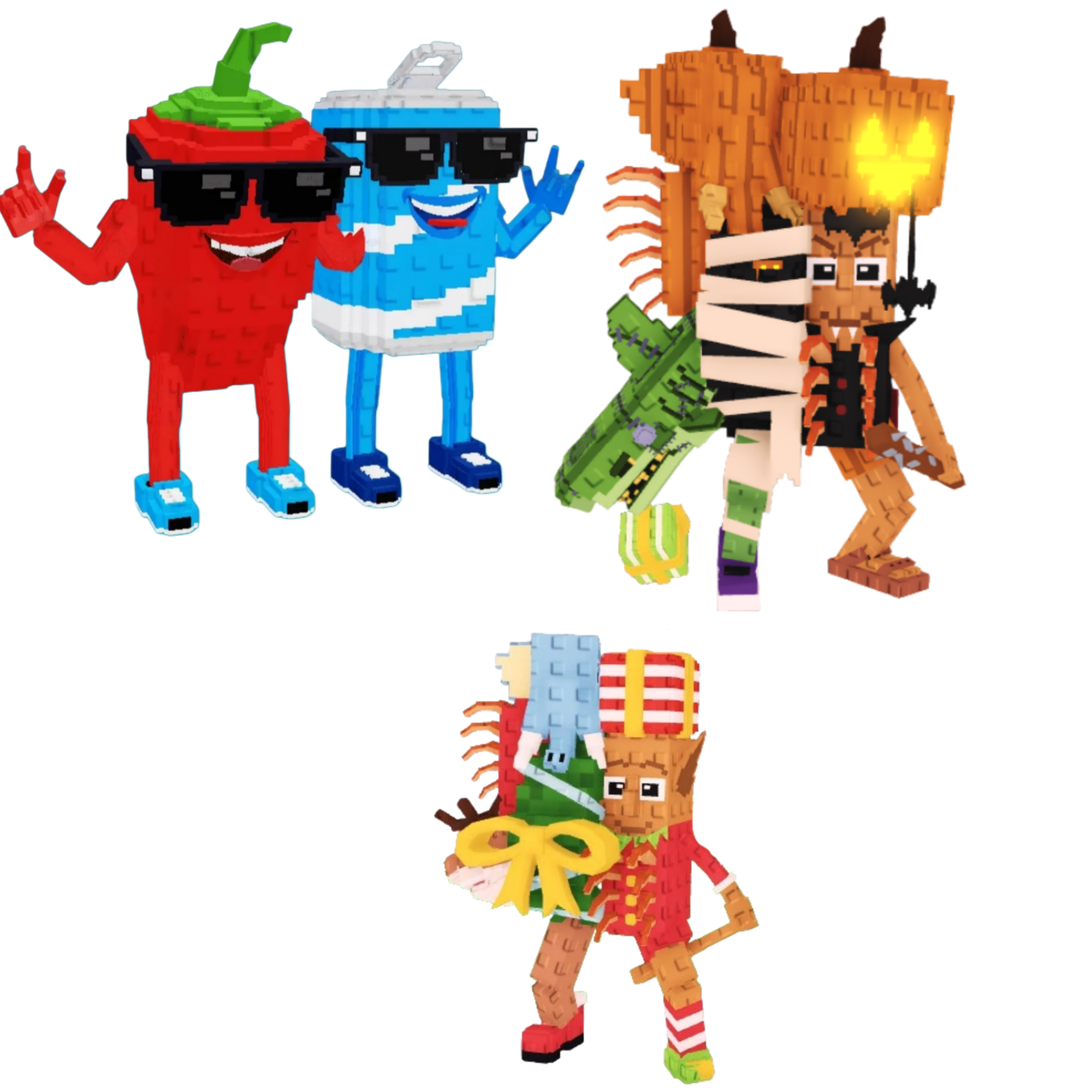 [BUNDLE] - 🕊️ 1x Swaggy Bros 🕊️ 1x La Spooky Grande 🕊️ 1x La Jolly Grande