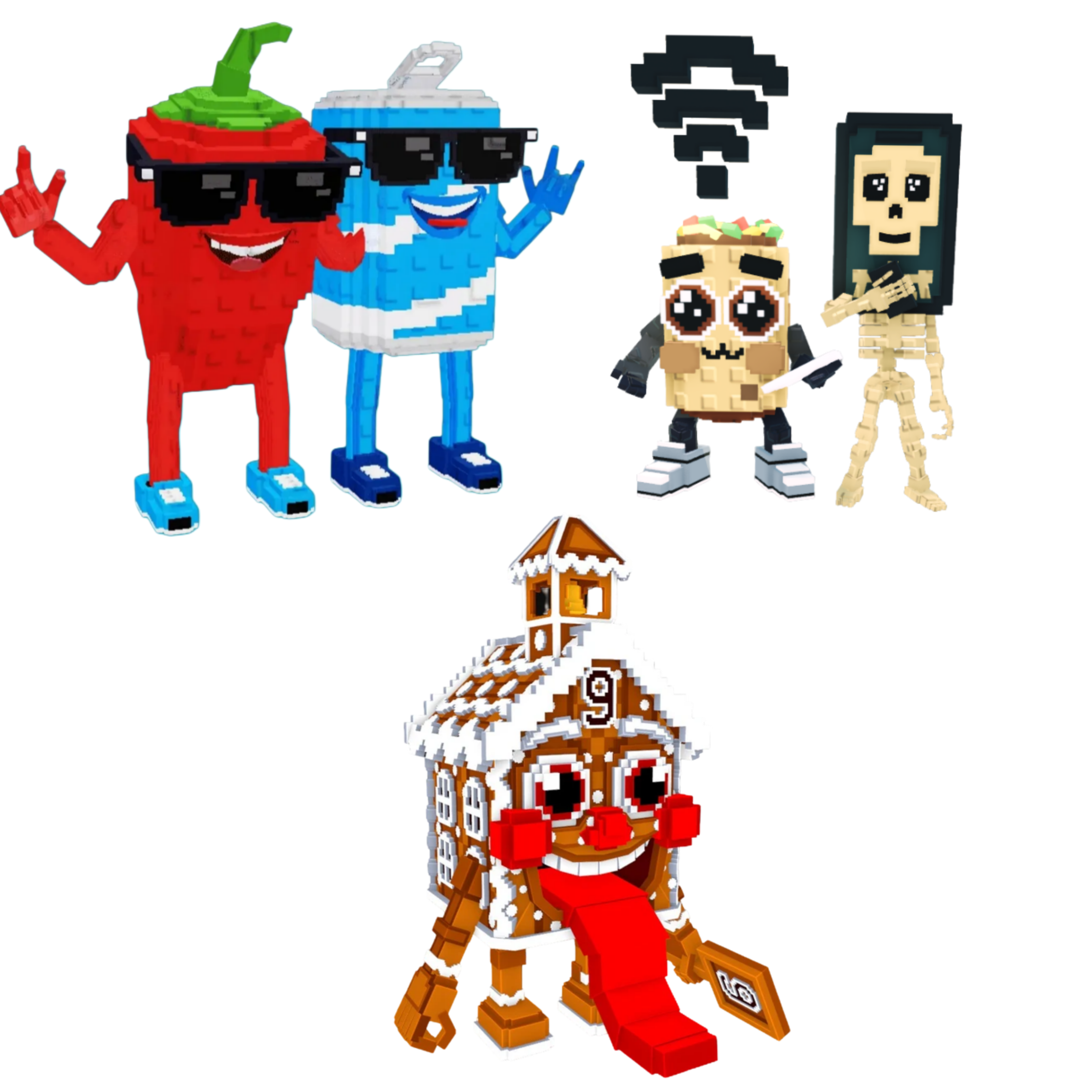 [BUNDLE] - 🦢 1x Swaggy Bros 🦢 1x La Ginger Sekolah 🦢 1x Los Mobilis