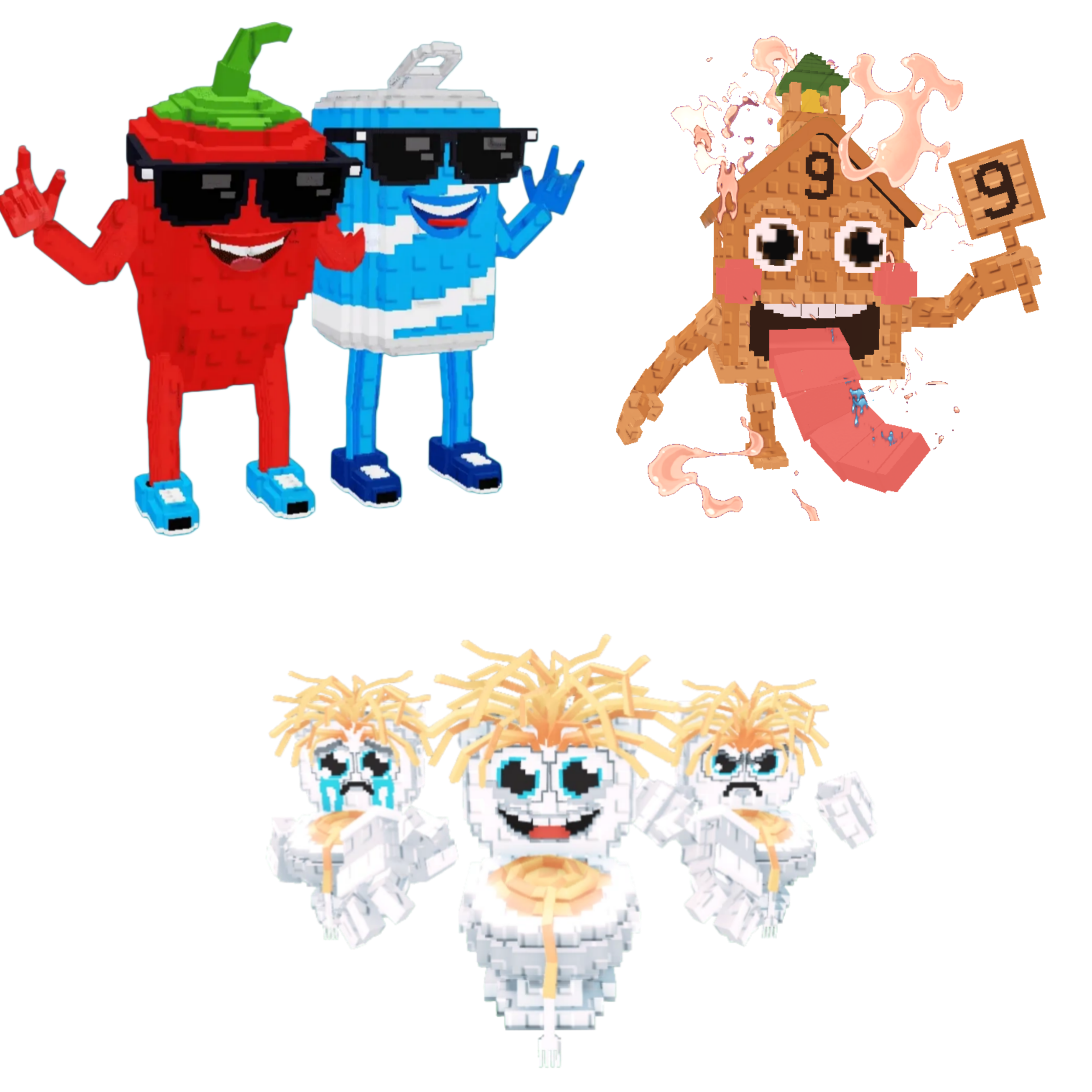 [BUNDLE] - 🐞 1x Swaggy Bros 🐞 1x Los Spaghettis 🐞 1x Esok Sekolah
