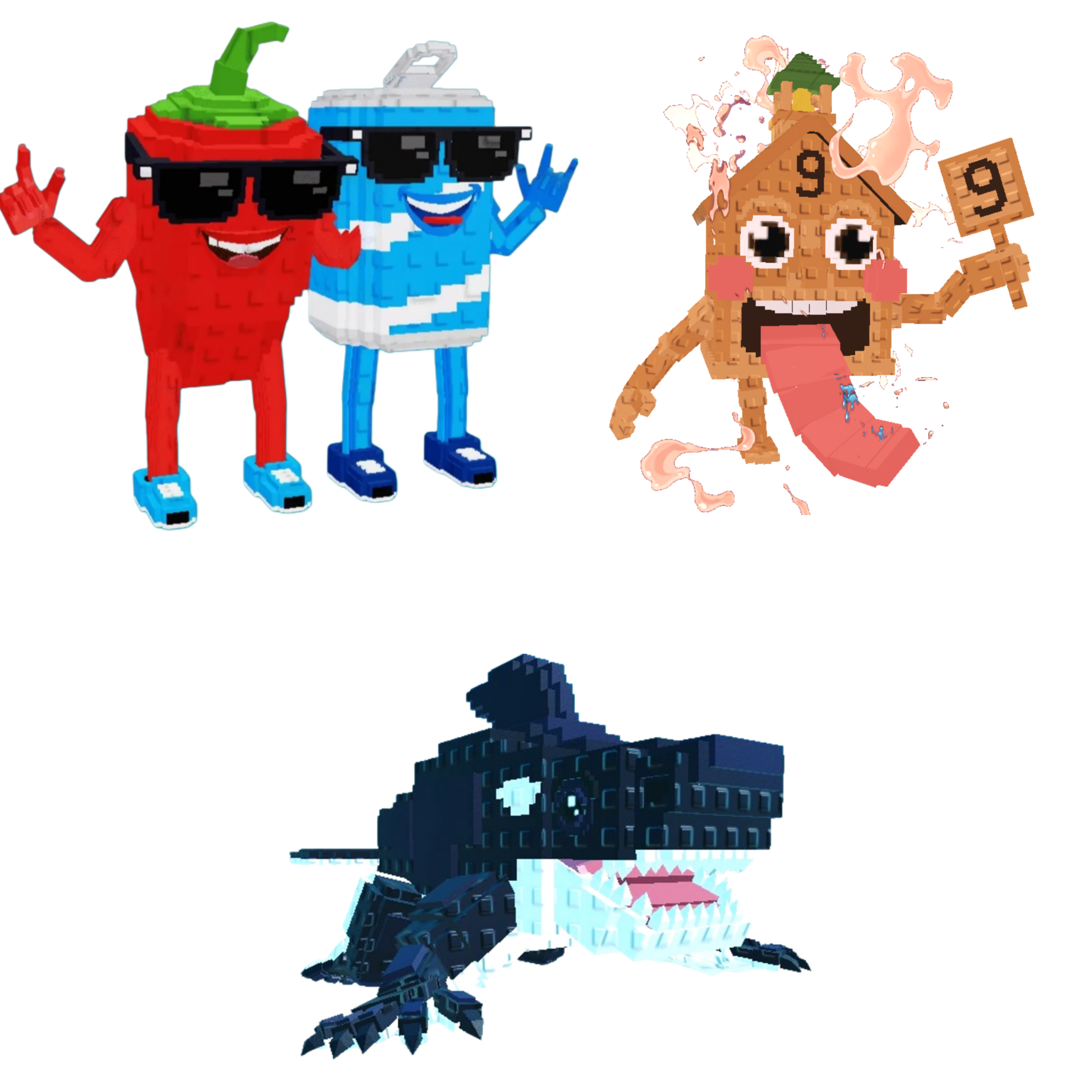 [BUNDLE] - 🦗 1x Swaggy Bros 🦗 1x Orcaledon 🦗 1x Esok Sekolah