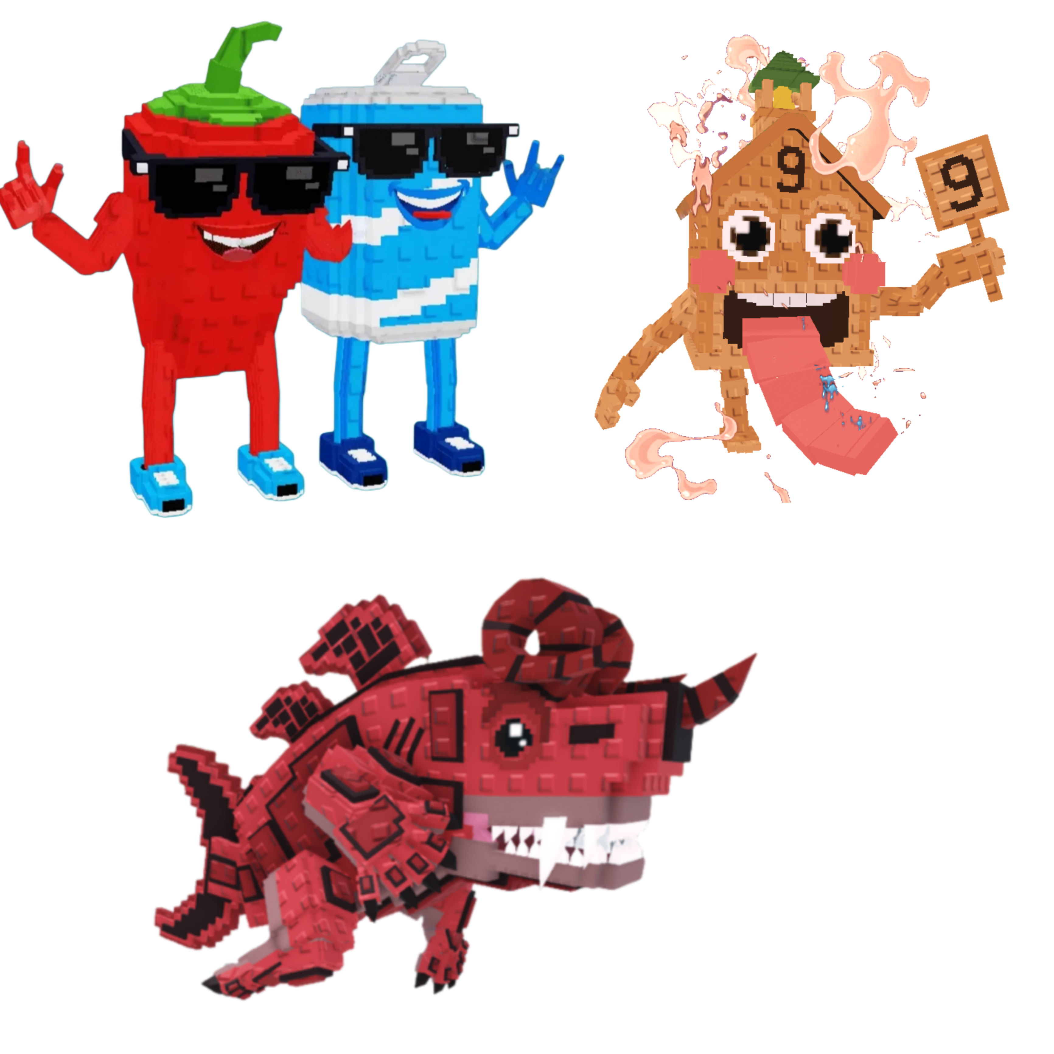 [BUNDLE] - 🕷️ 1x Swaggy Bros 🕷️ 1x Eviledon 🕷️ 1x Esok Sekolah