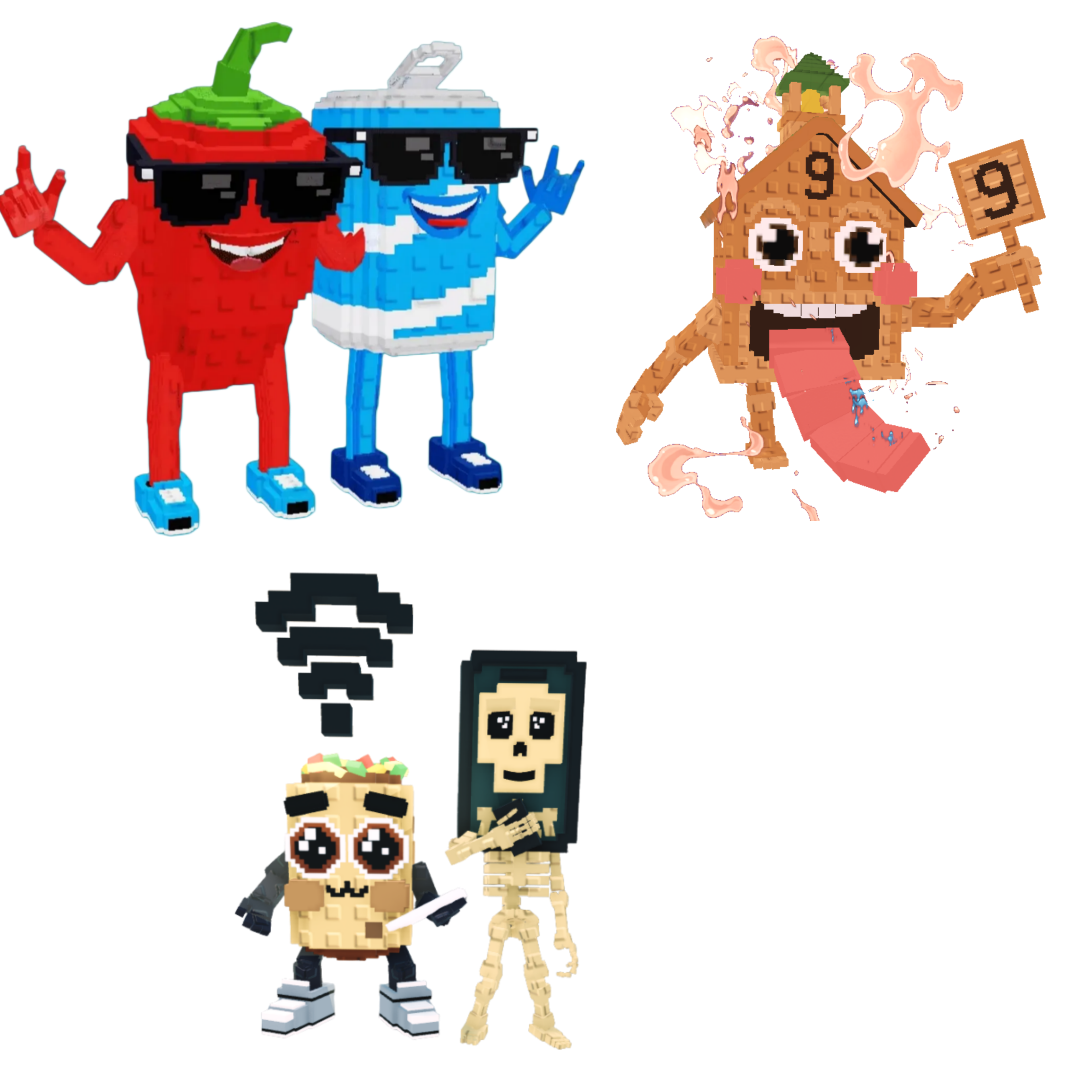 [BUNDLE] - 🕸️ 1x Swaggy Bros 🕸️ 1x Esok Sekolah 🕸️ 1x Los Mobilis