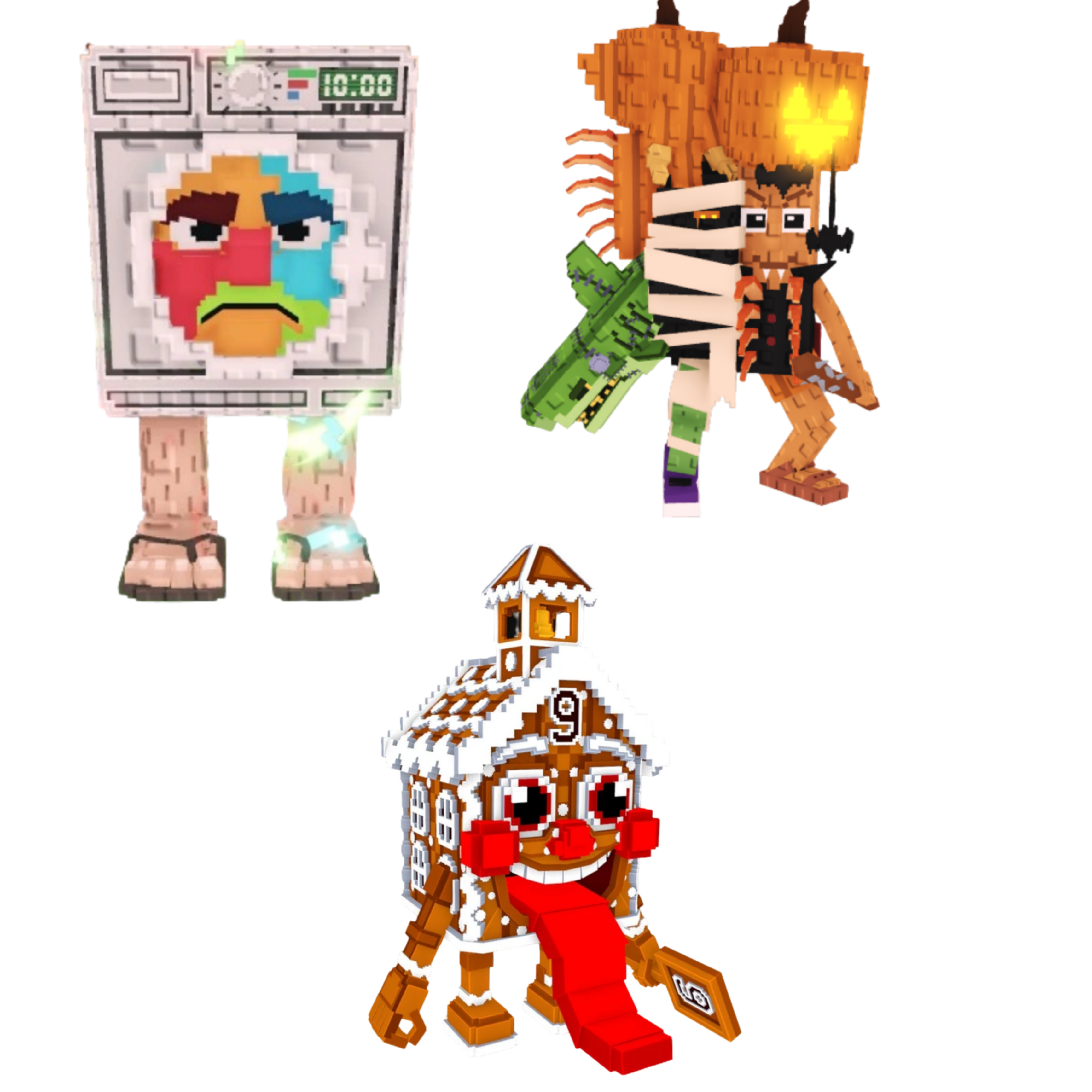 [BUNDLE] - 🎒 1x Lavadorito Spinito 🎒 1x La Spooky Grande 🎒 1x La Ginger Sekolah