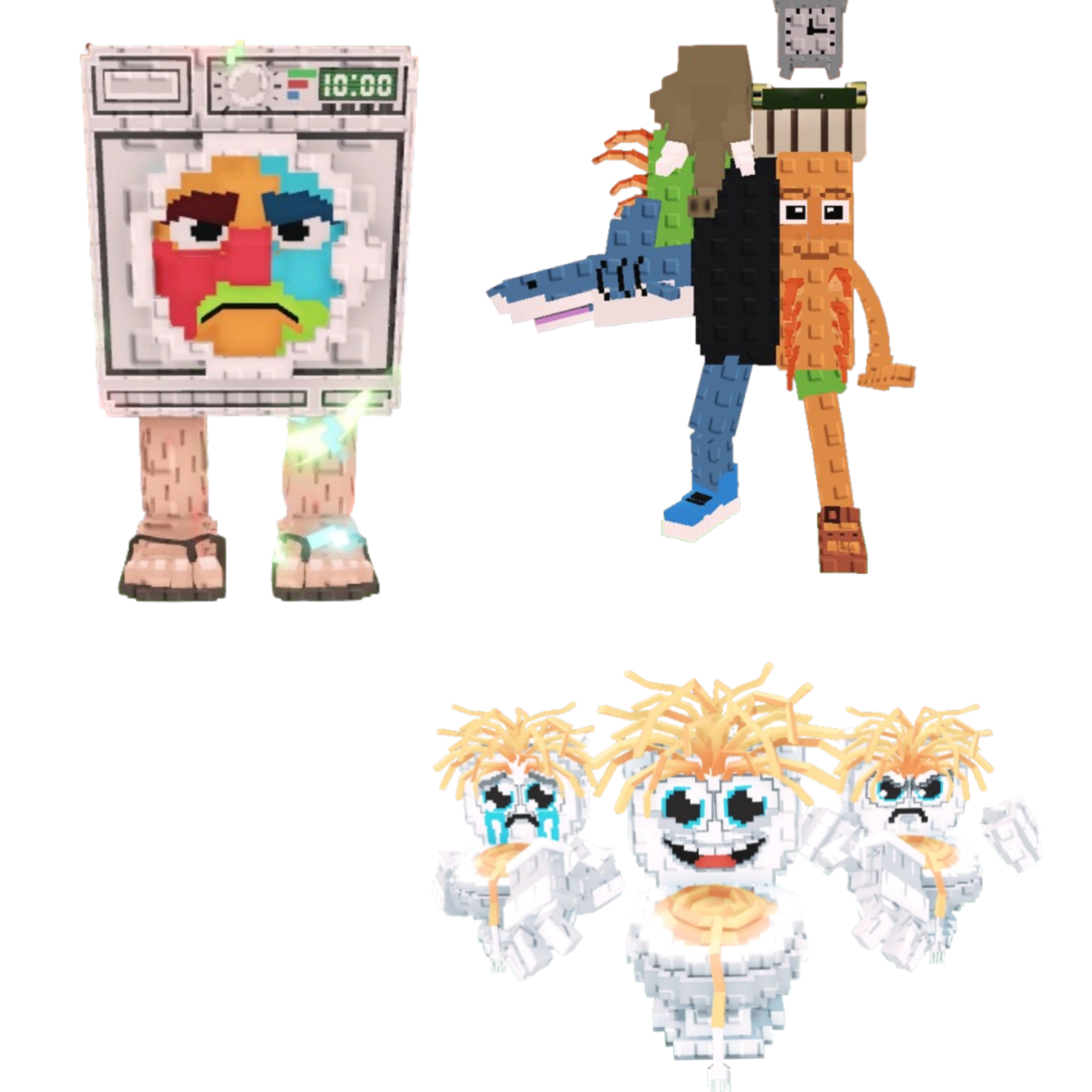 [BUNDLE] - 🧢 1x Lavadorito Spinito 🧢 1x La Grange Combinasion 🧢 1x Los Spaghettis