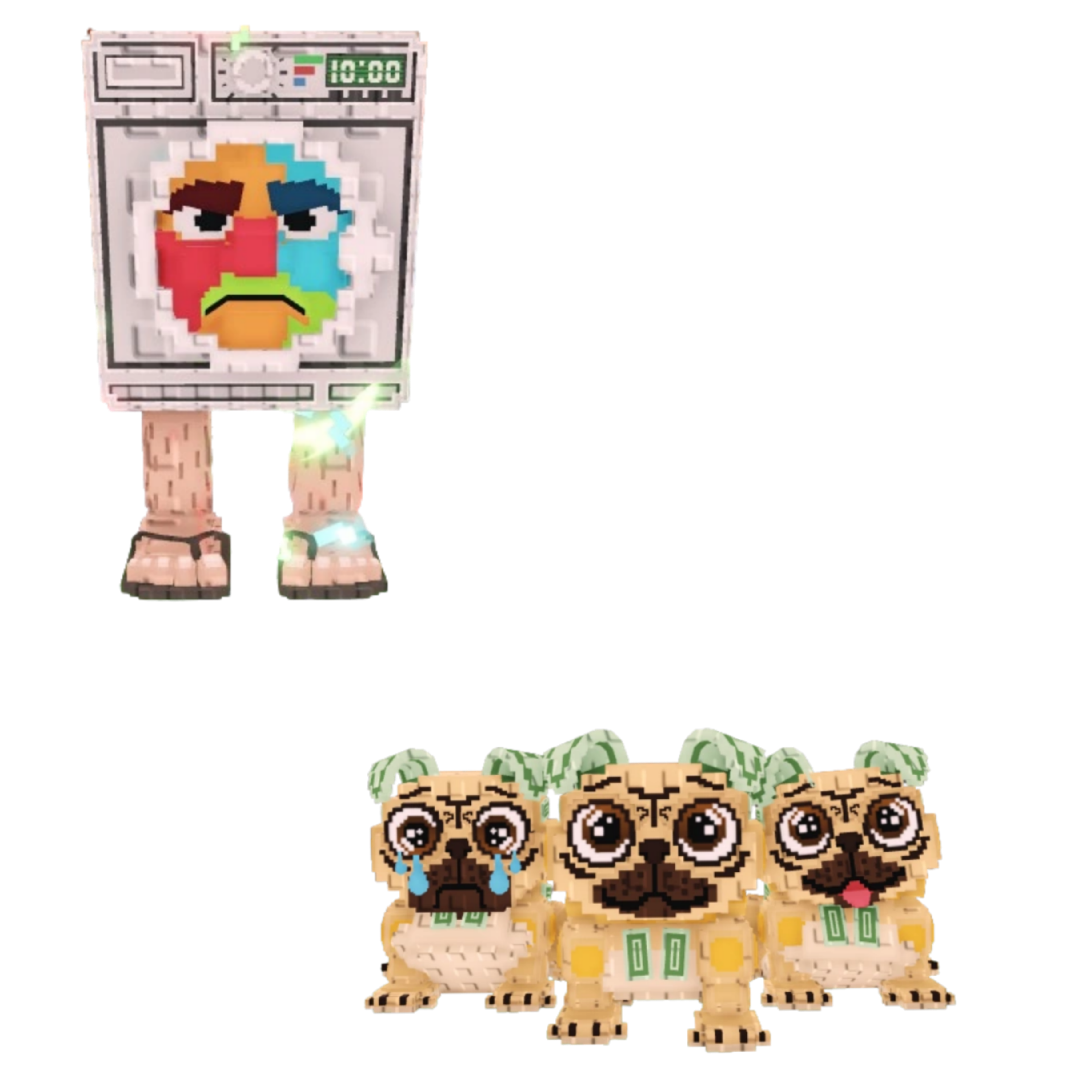 [BUNDLE] - 🎏 1x Lavadorito Spinito 🎏 1x Los Puggies