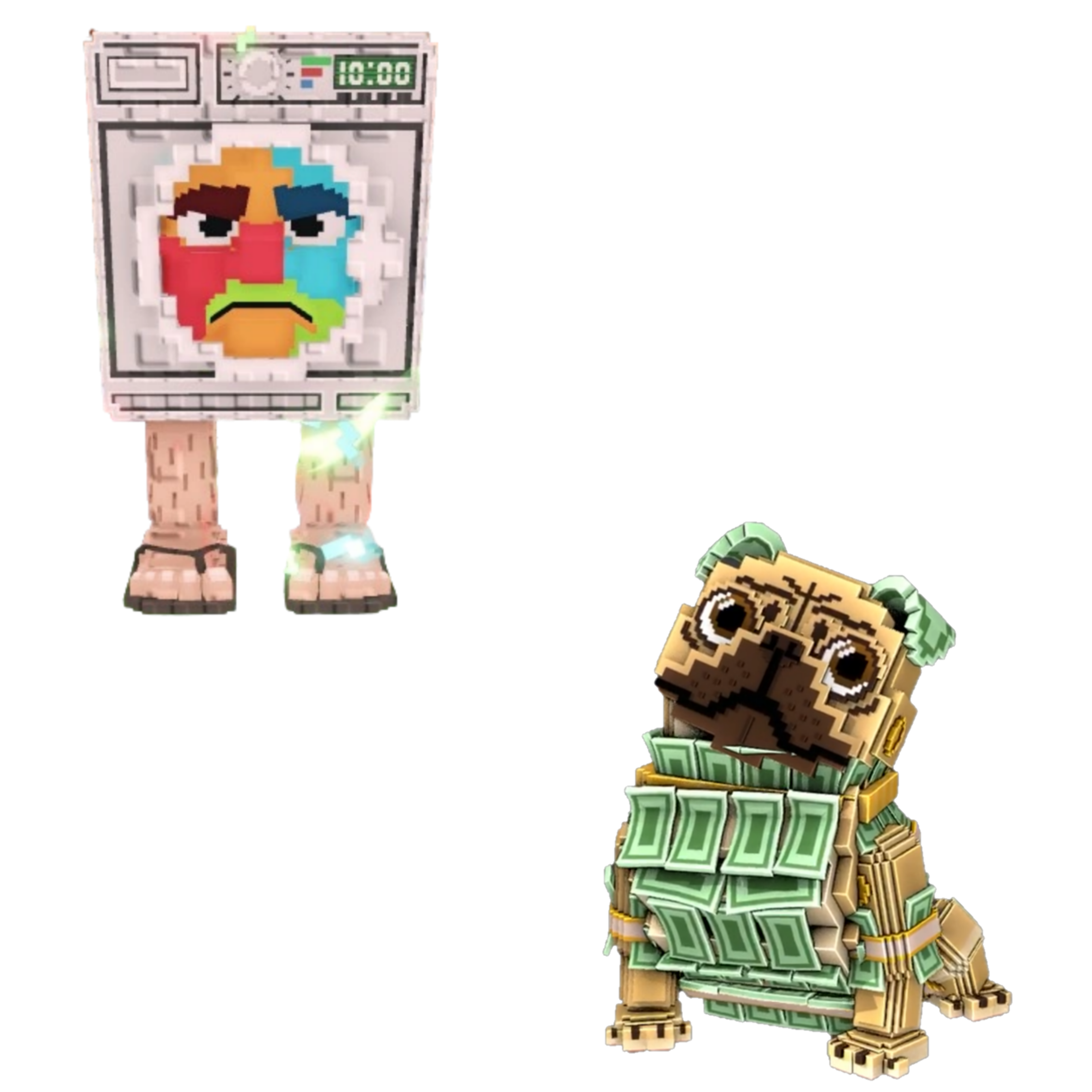 [BUNDLE] - 🎑 1x Lavadorito Spinito 🎑 1x Money Money Puggy