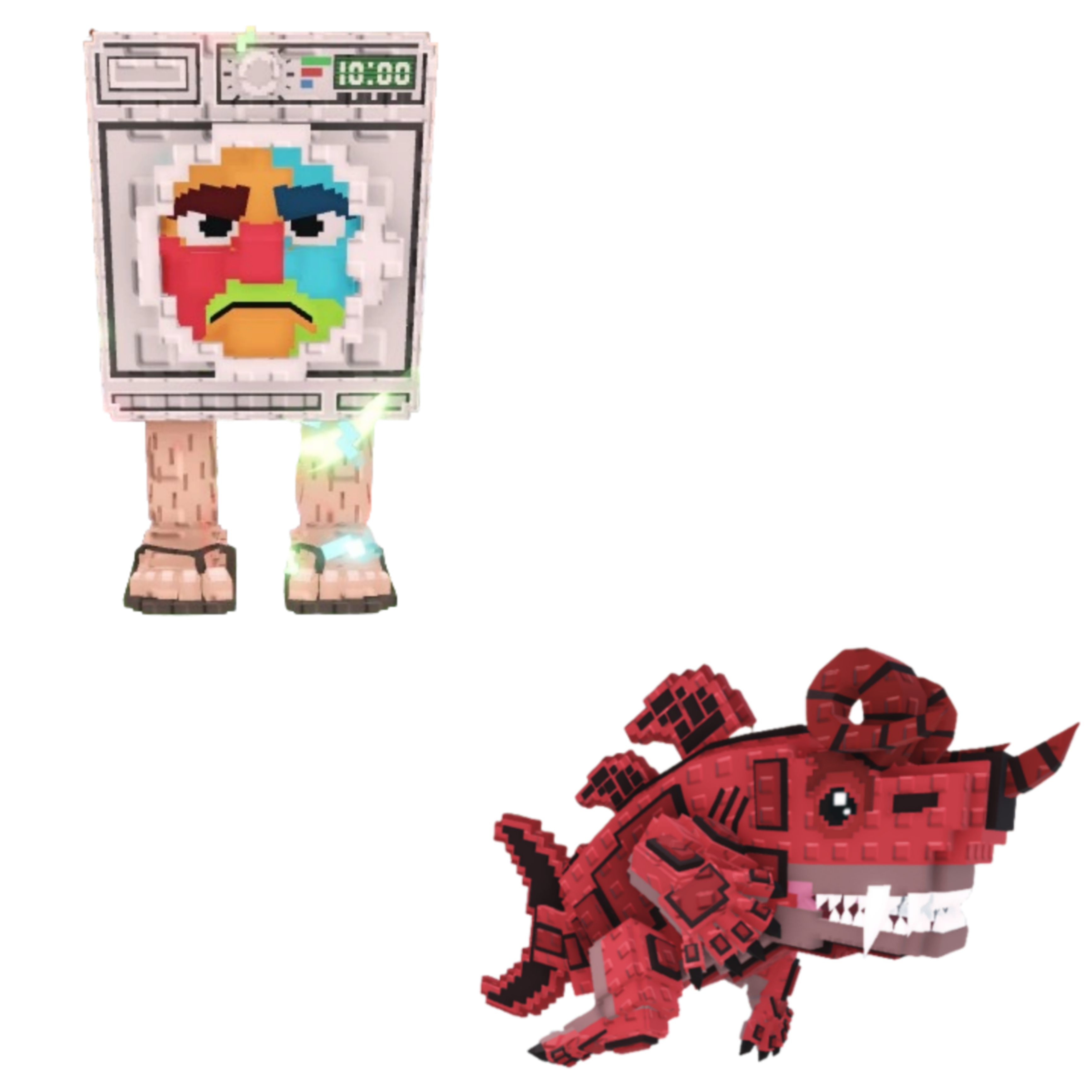 [BUNDLE] - 🧧 1x Lavadorito Spinito 🧧 1x Eviledon
