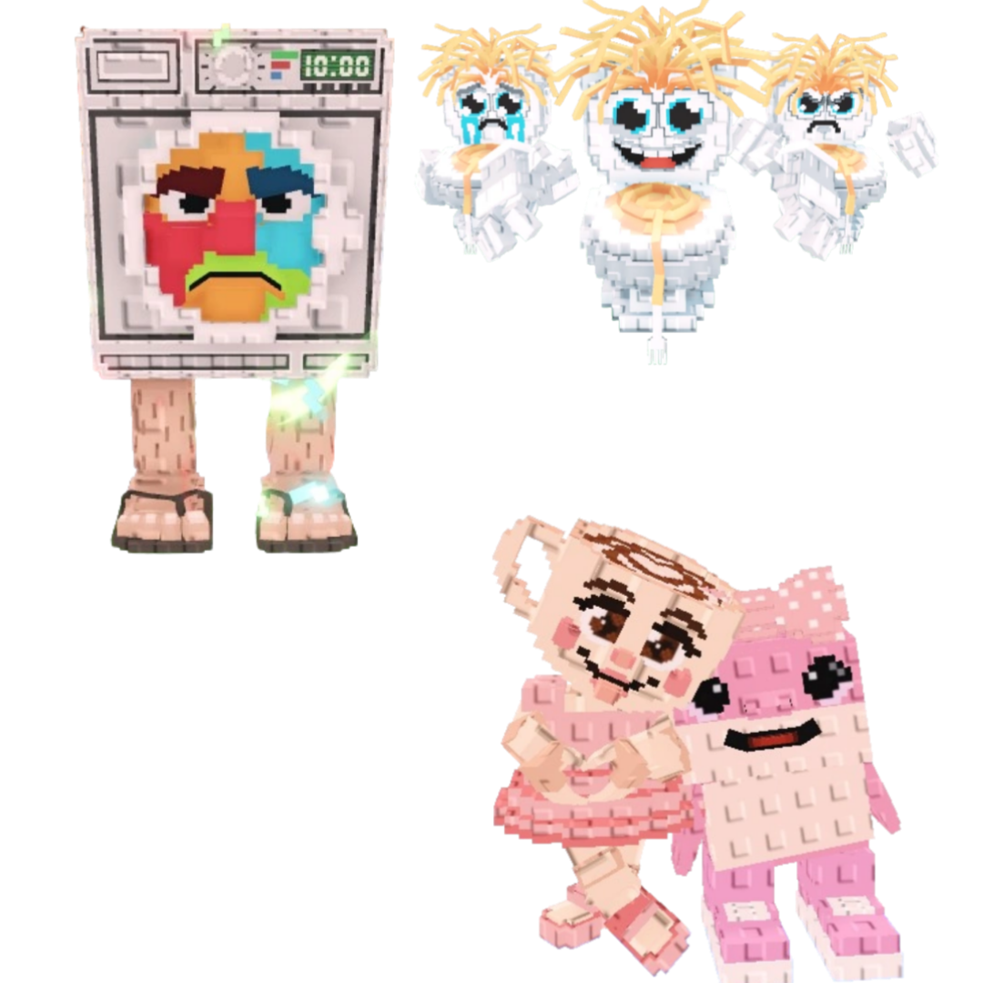 [BUNDLE] - 🎗️ 1x Lavadorito Spinito 🎗️ 1x Los Spaghettis 🎗️ 1x Las Sis