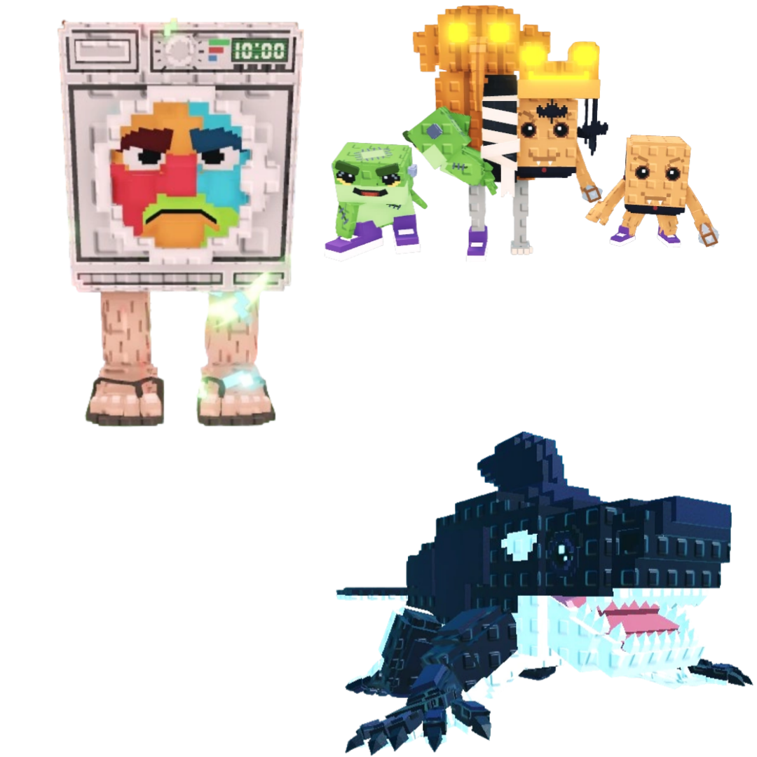[BUNDLE] - 🎟️ 1x Lavadorito Spinito 🎟️ 1x Orcaledon 🎟️ 1x Los Spooky Combinasion