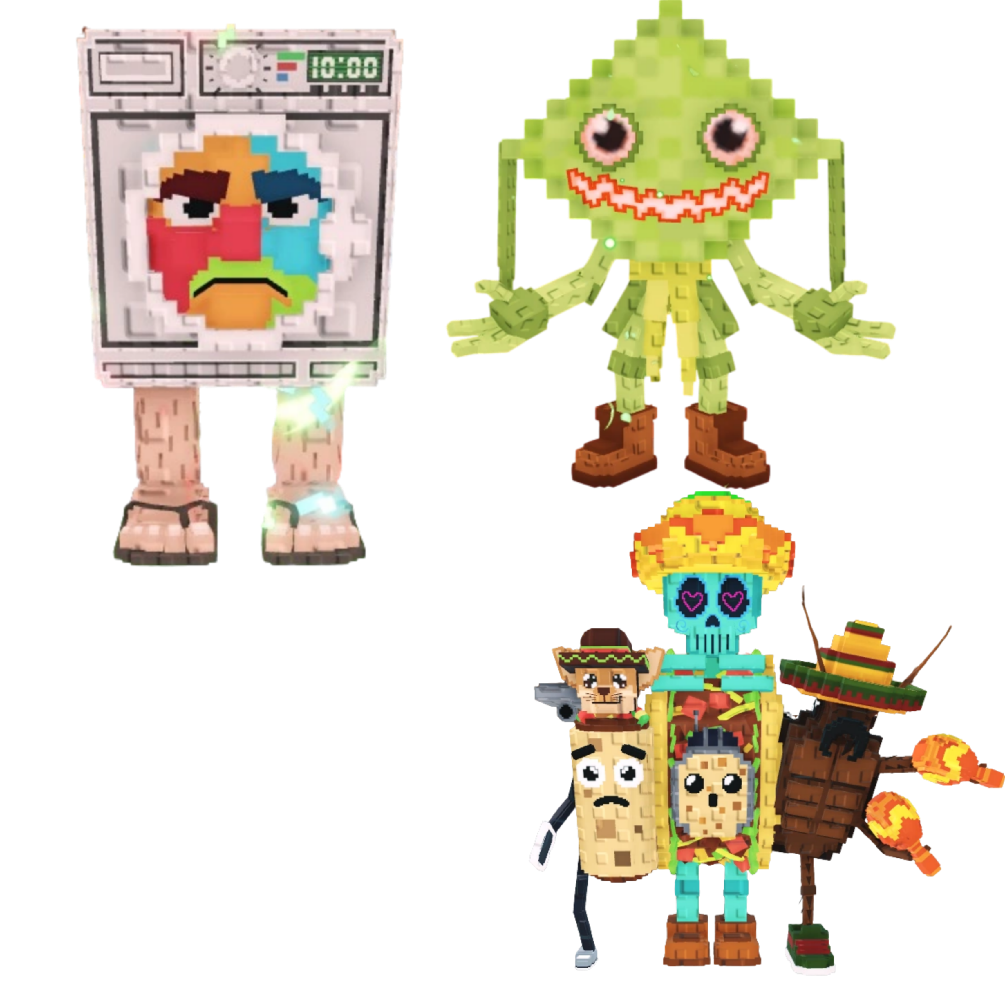 [BUNDLE] - 😉 1x Lavadorito Spinito 😉 1x Ketupat Kepat 😉 1x La Taco Combinasion