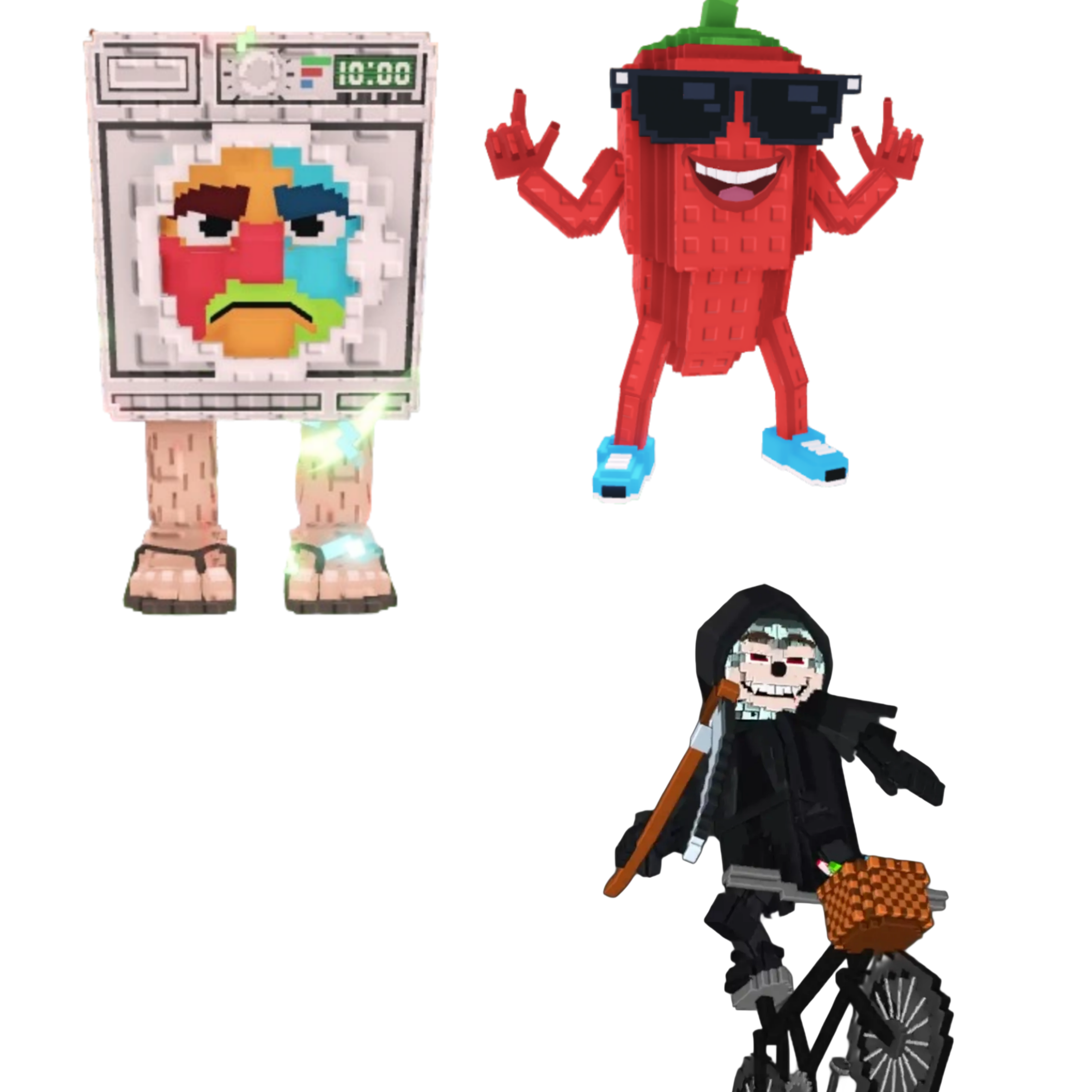 [BUNDLE] - 😗 1x Lavadorito Spinito 😗 1x Chillin Chil 😗 1x Mieteteira Bicicleteira