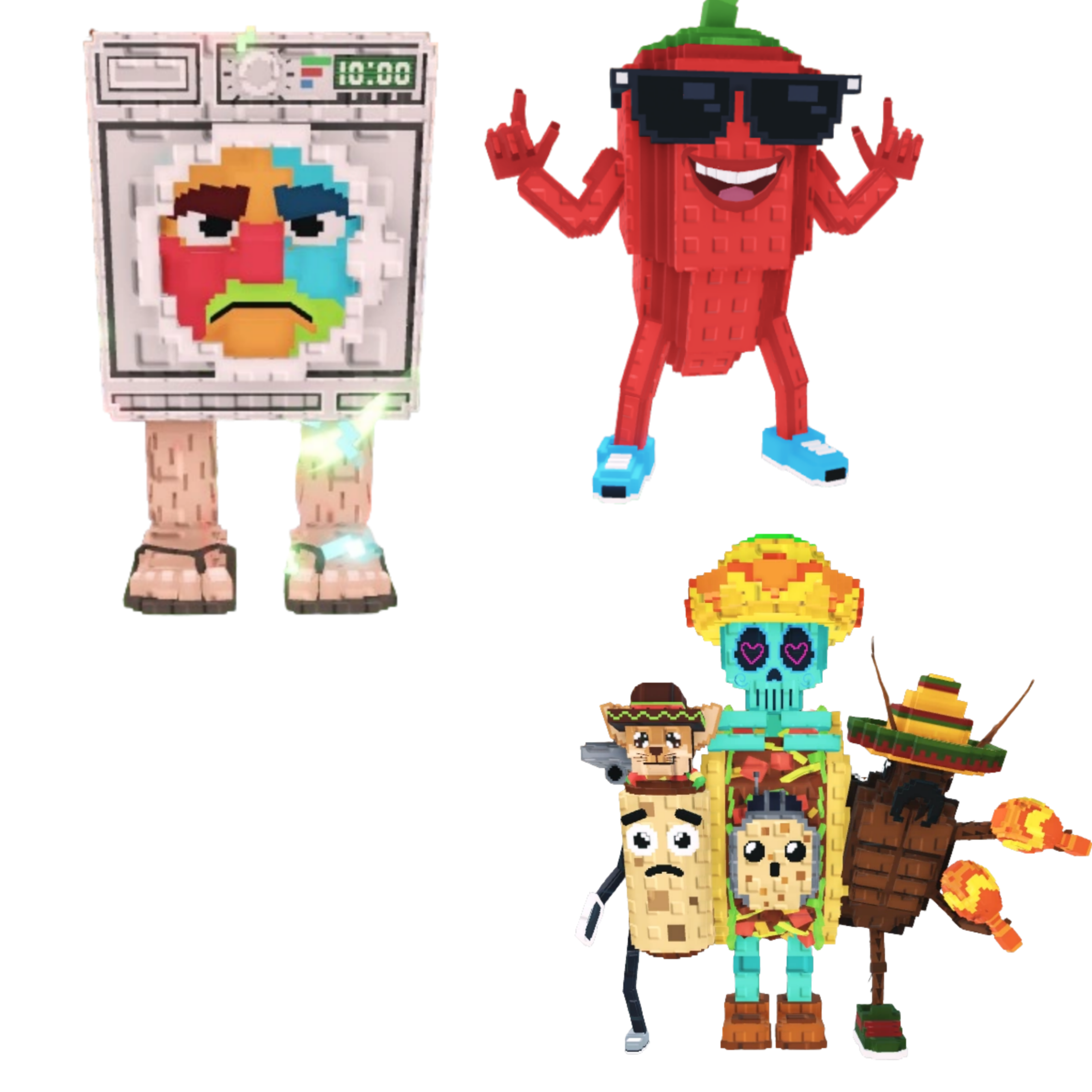 [BUNDLE] - ☺️ 1x Lavadorito Spinito ☺️ 1x Chillin Chil ☺️ 1x La Taco Combinasion
