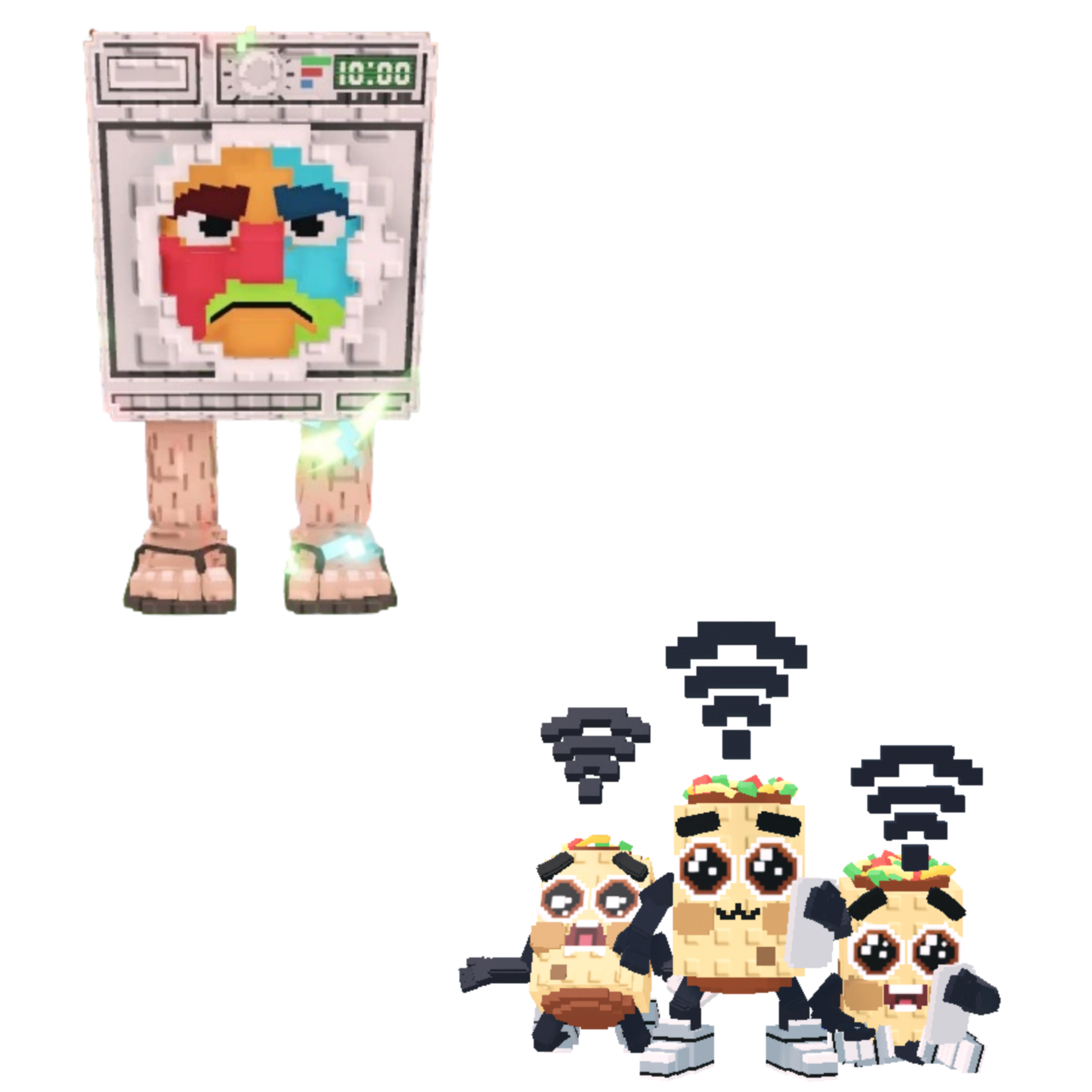 [BUNDLE] - 🤫 1x Lavadorito Spinito 🤫 1x Los Nooo My Hotspotsitos