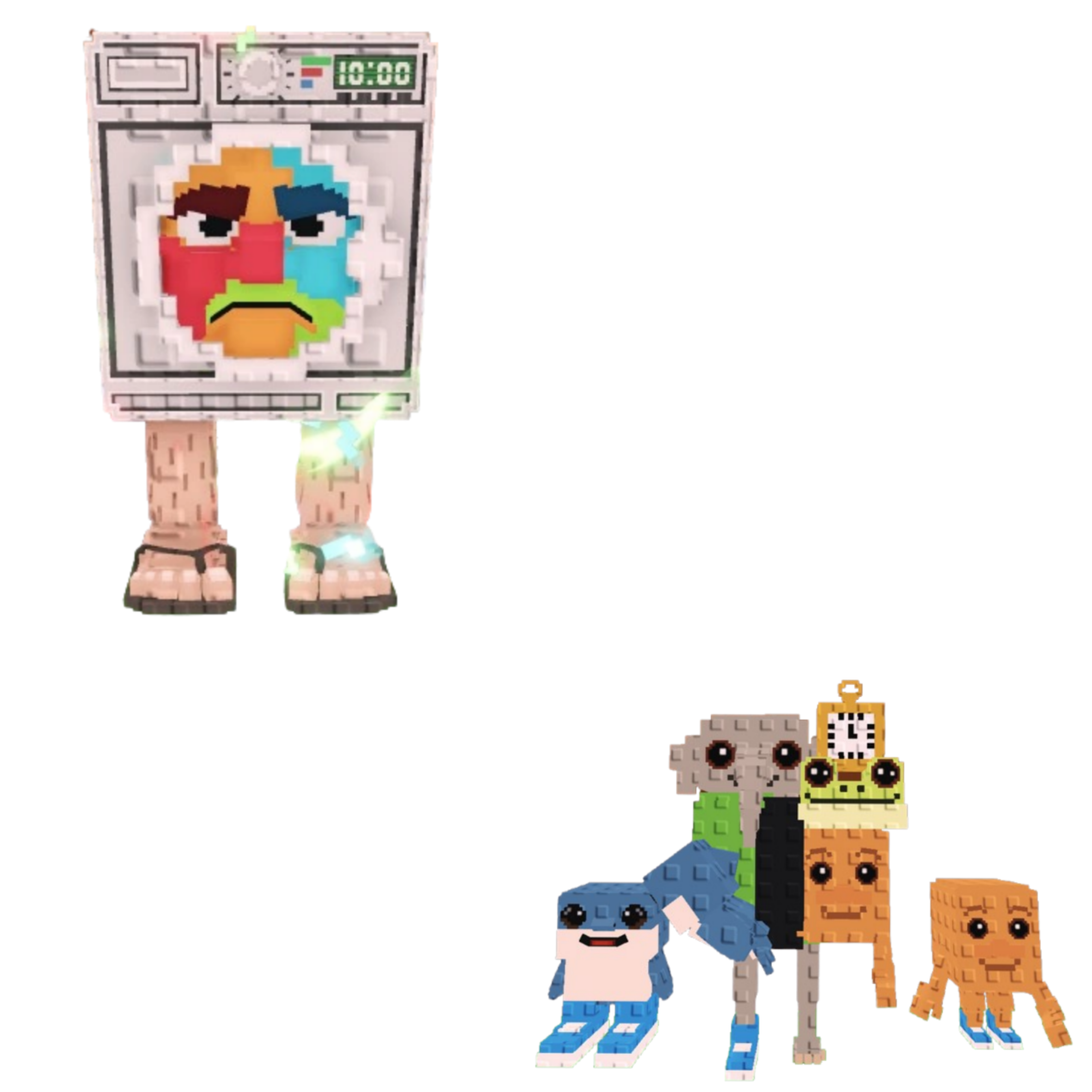[BUNDLE] - 😐 1x Lavadorito Spinito 😐 1x Los Combinasionas
