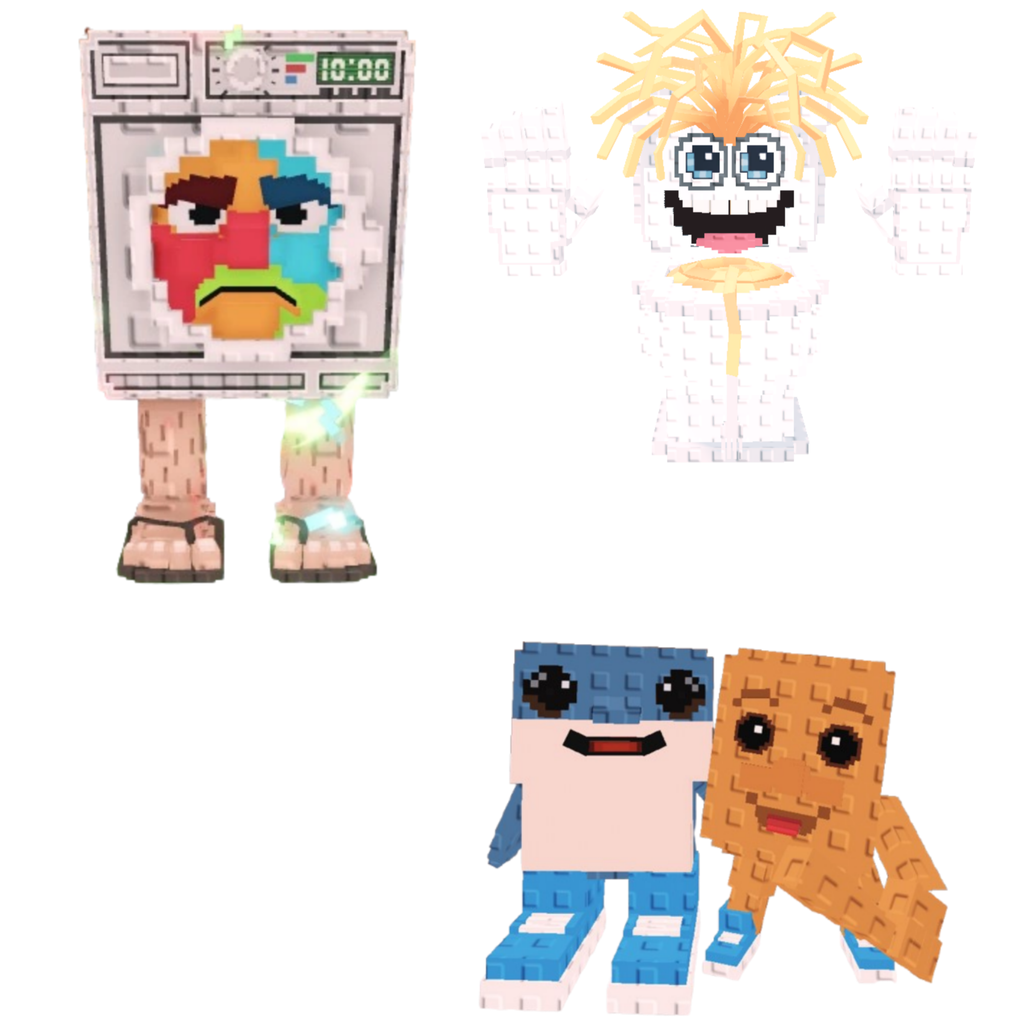 [BUNDLE] - 😏 1x Lavadorito Spinito 😏 1x Spaghetti Tualetti 😏 1x Los Bros
