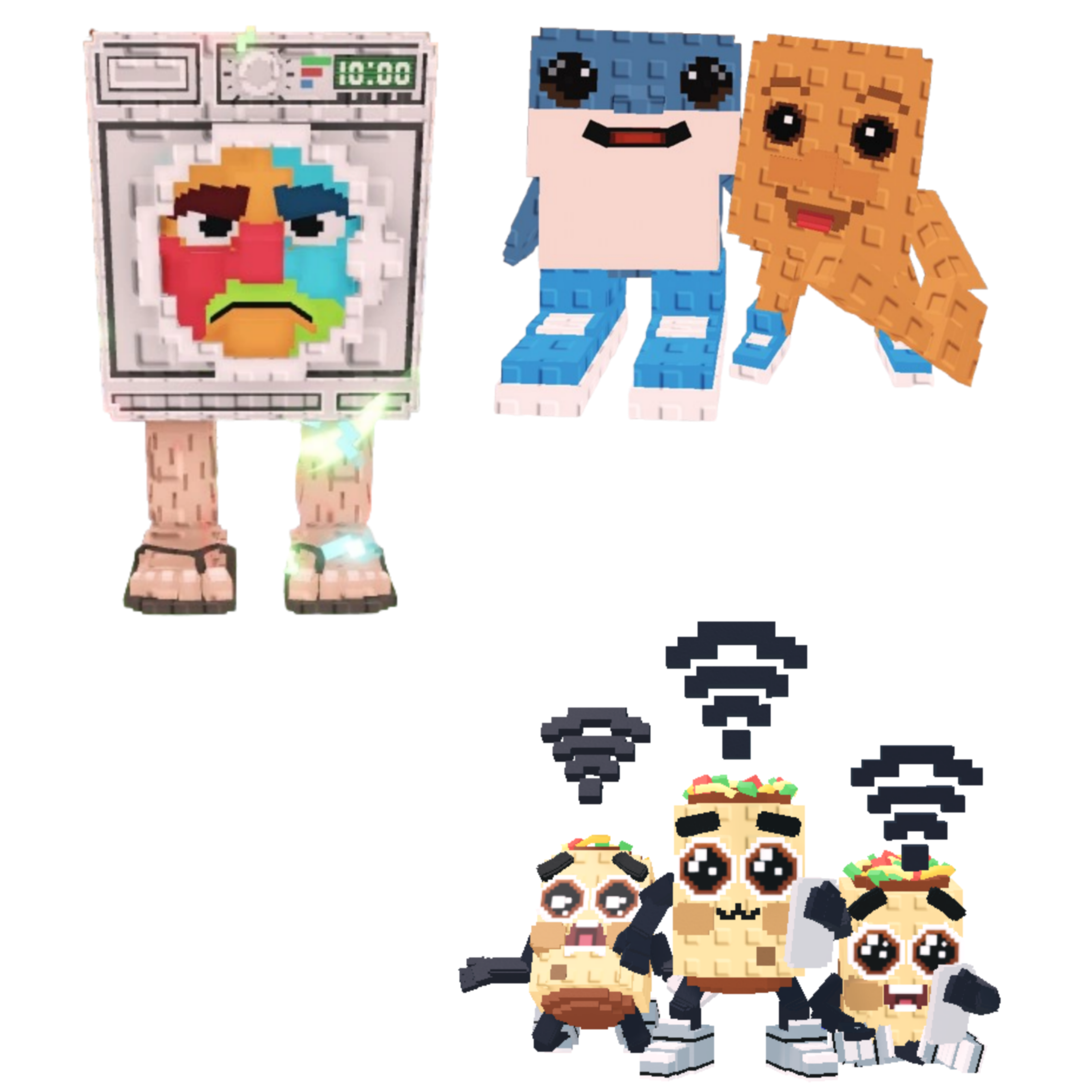 [BUNDLE] - 🤓 1x Lavadorito Spinito 🤓 1x Los Nooo My Hospotsitos 🤓 1x Los Bros