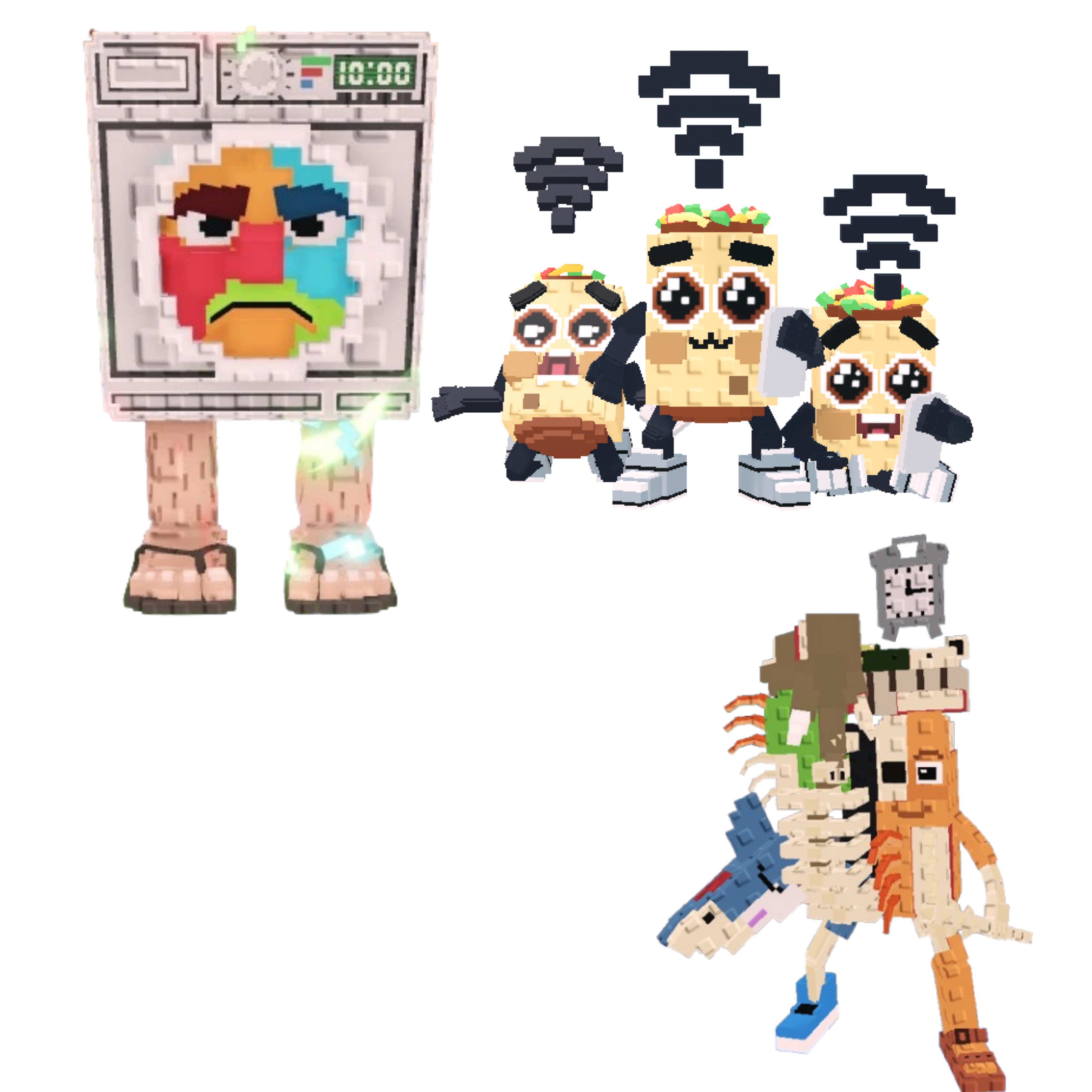[BUNDLE] - 😲 1x Lavadorito Spinito 😲 1x Los Nooo My Hotspotsitos 😲 1x La Extinct Grande