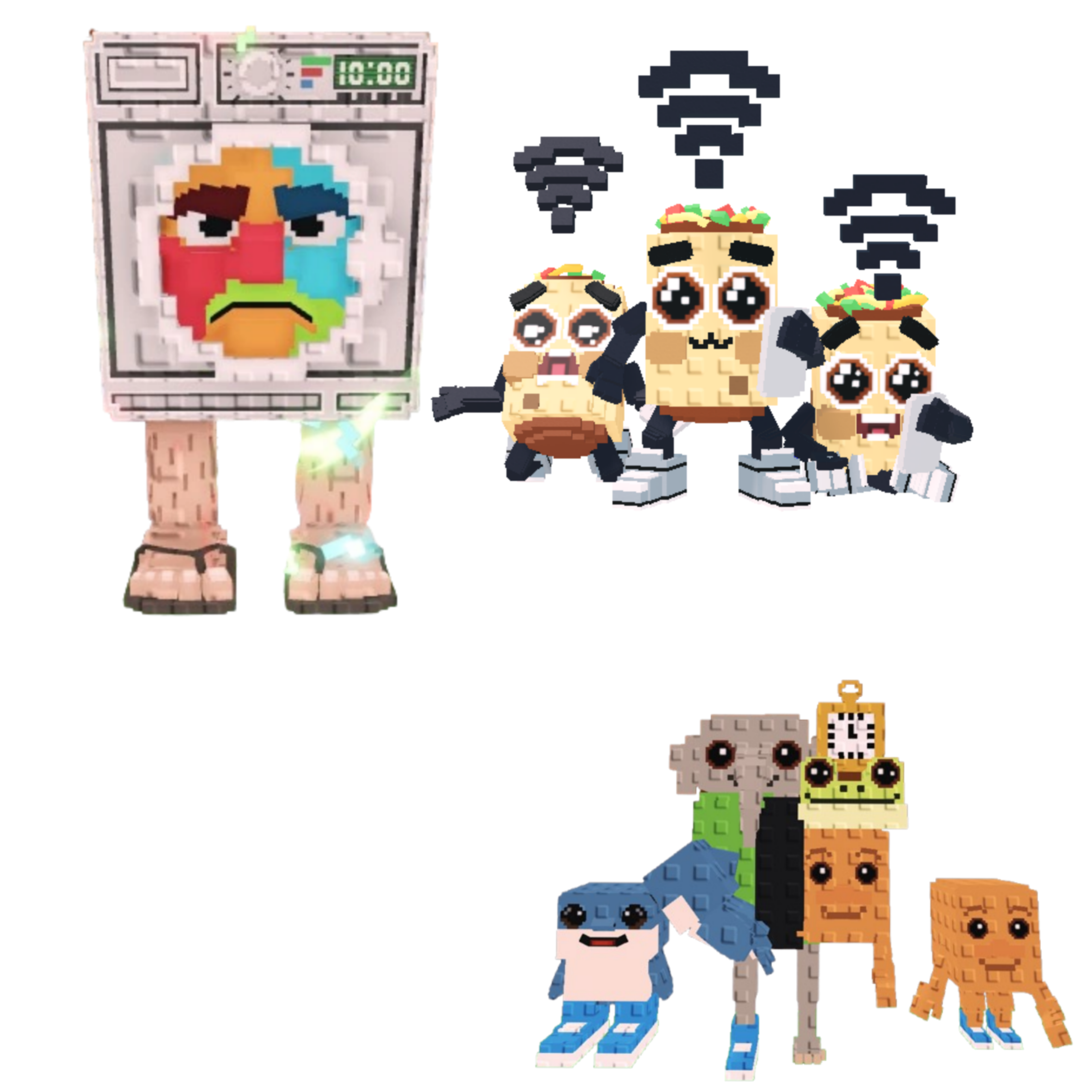 [BUNDLE] - 😼 1x Lavadorito Spinito 😼 1x Los Nooo My Hotspotsitos 😼 1x Los Combinasionas