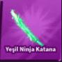 Green Ninja Katana - Blade Ball