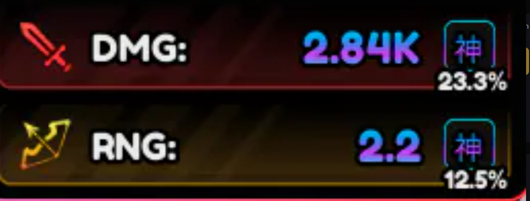FULL GODLY STAT # 5 - MEMORIA