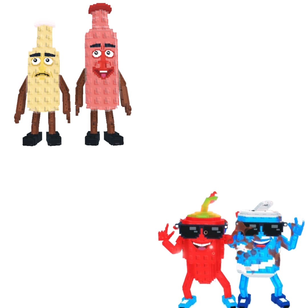 [BUNDLE] - 🐕‍🦺 1x Ketchuru And Musturu 🐕‍🦺 1x Swaggy Bros