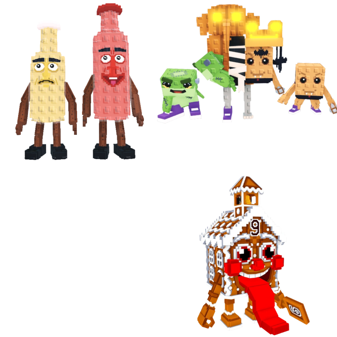 [BUNDLE] - 🦊 1x Ketchuru And Musturu 🦊 1x Los Spooky Combinasionas 🦊 1x La Ginger Sekolah