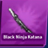 Black  Ninja Katana (Limited ) - Blade Ball Fast Delivery