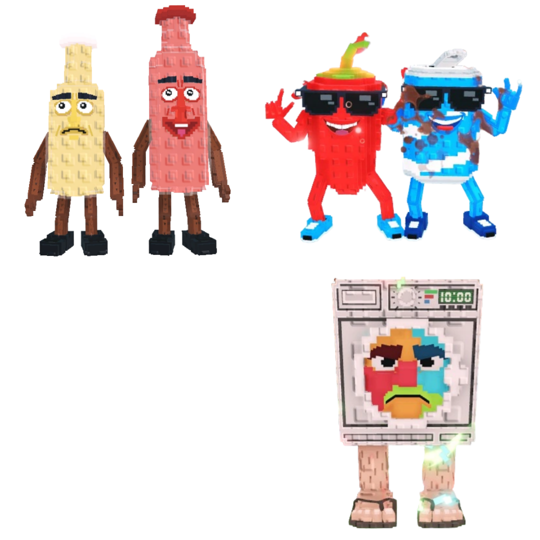 [BUNDLE] - 🐄 1x Ketchuru And Musturu 🐄 1x Swaggy Bros 🐄 1x Lavadorito Spinito