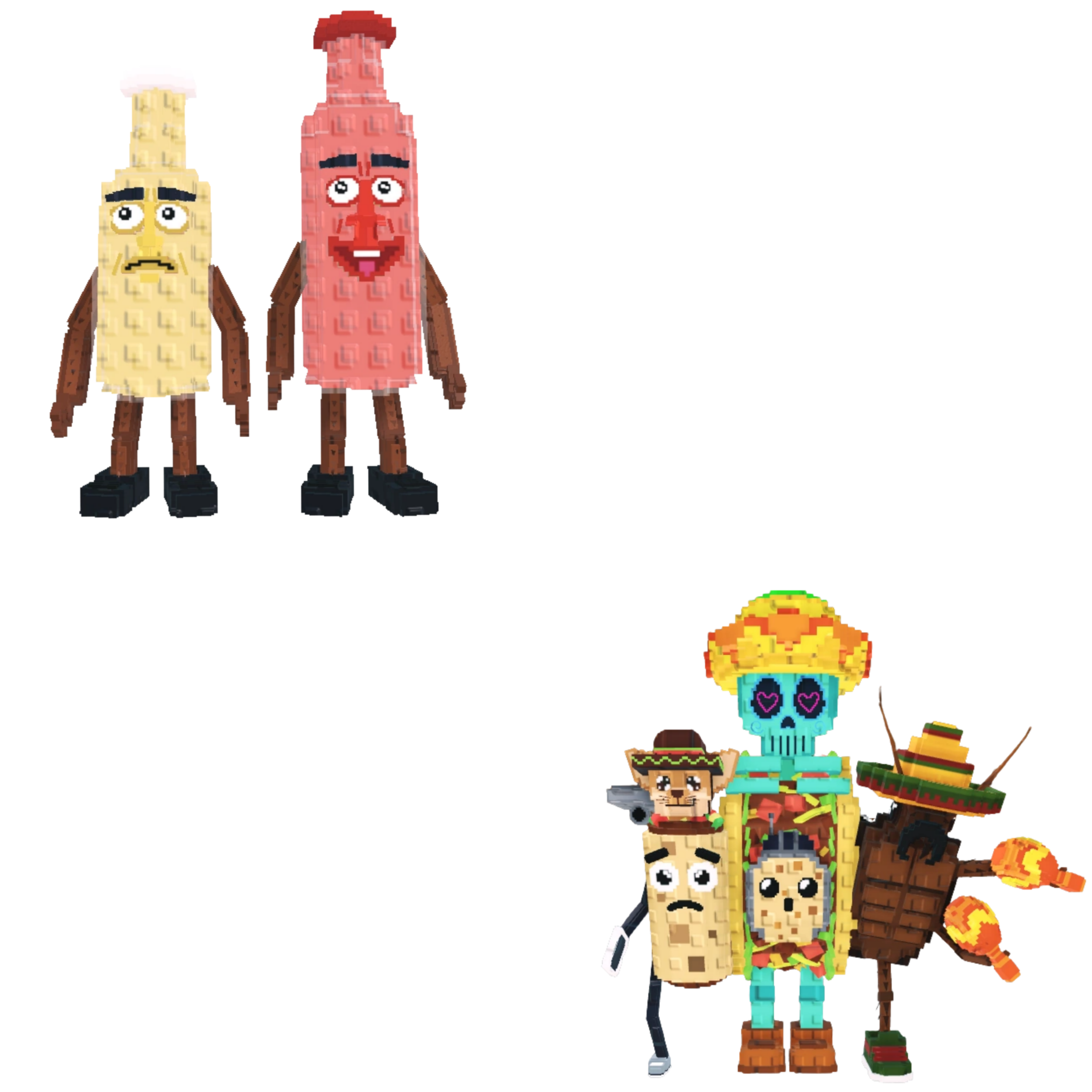[BUNDLE] - 🐗 1x Ketchuru And Musturu 🐗 1x La Taco Combinasion